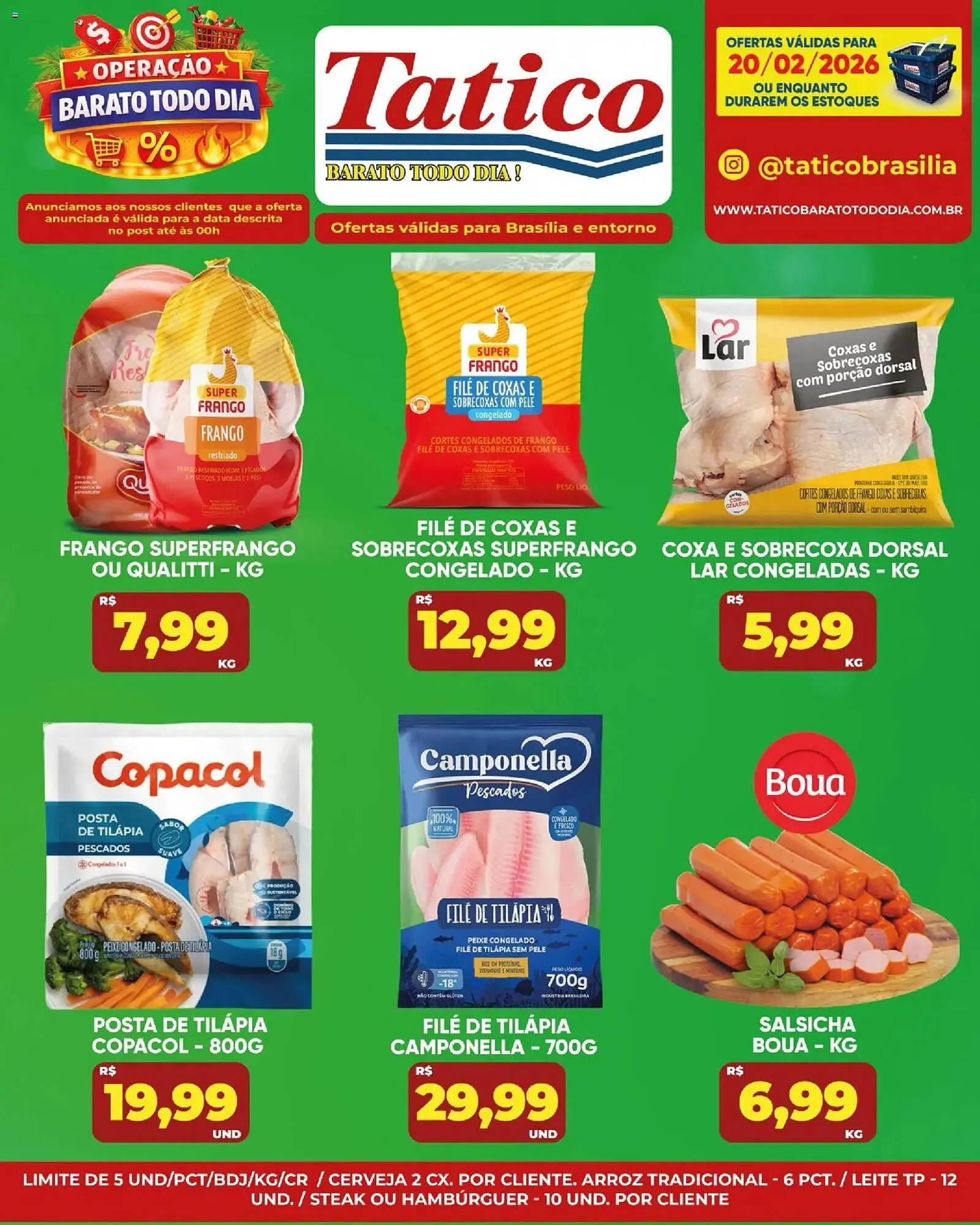 Encarte de Tabloide Tatico 20 de fevereiro até 20 de fevereiro 2026 - Pagina 13