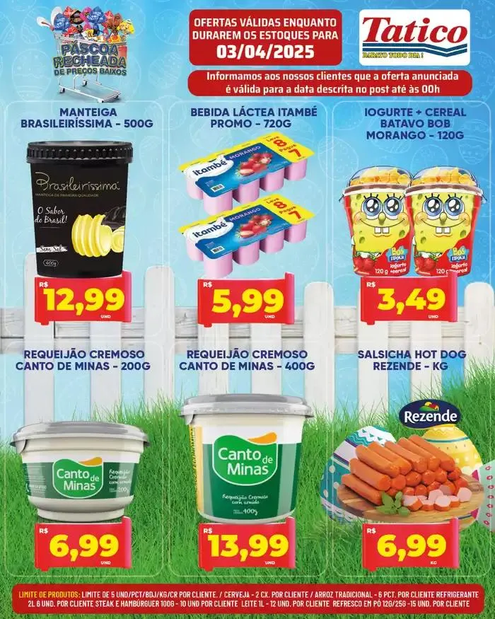 Encarte de Encarte Tatico 3 de abril até 6 de abril 2025 - Pagina 13