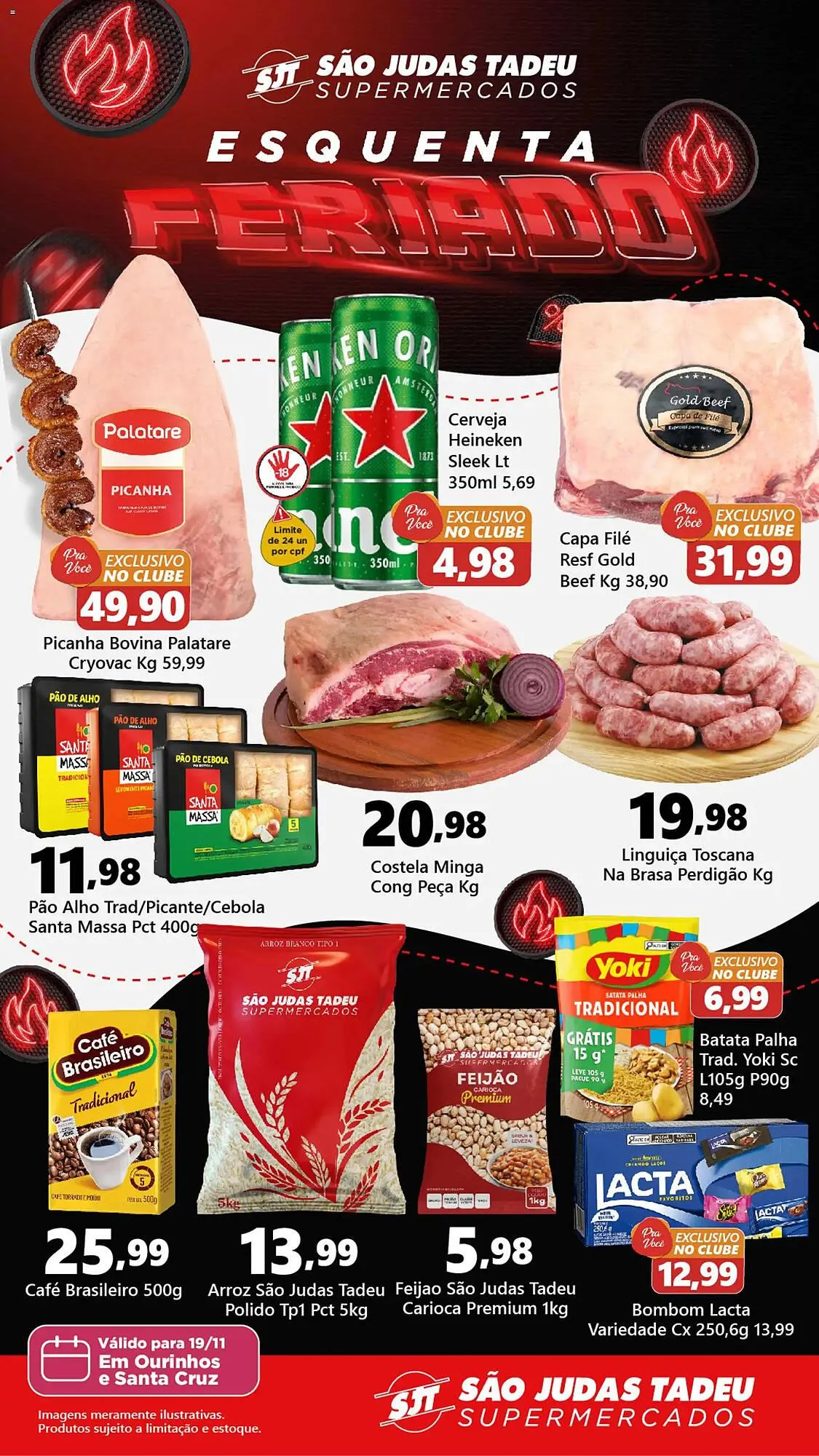 Encarte de Folheto São Judas Tadeu 19 de novembro até 20 de novembro 2025 - Pagina 1