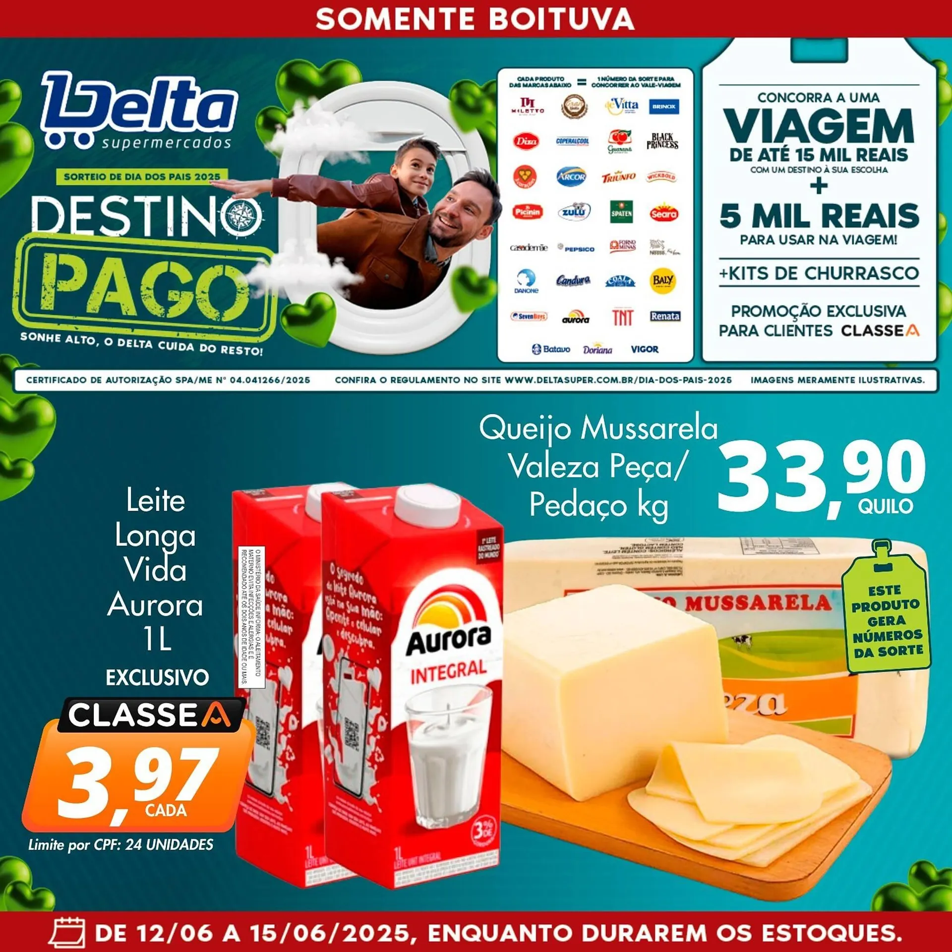 Encarte de Catálogo Delta Supermercados 12 de junho até 15 de junho 2025 - Pagina 3