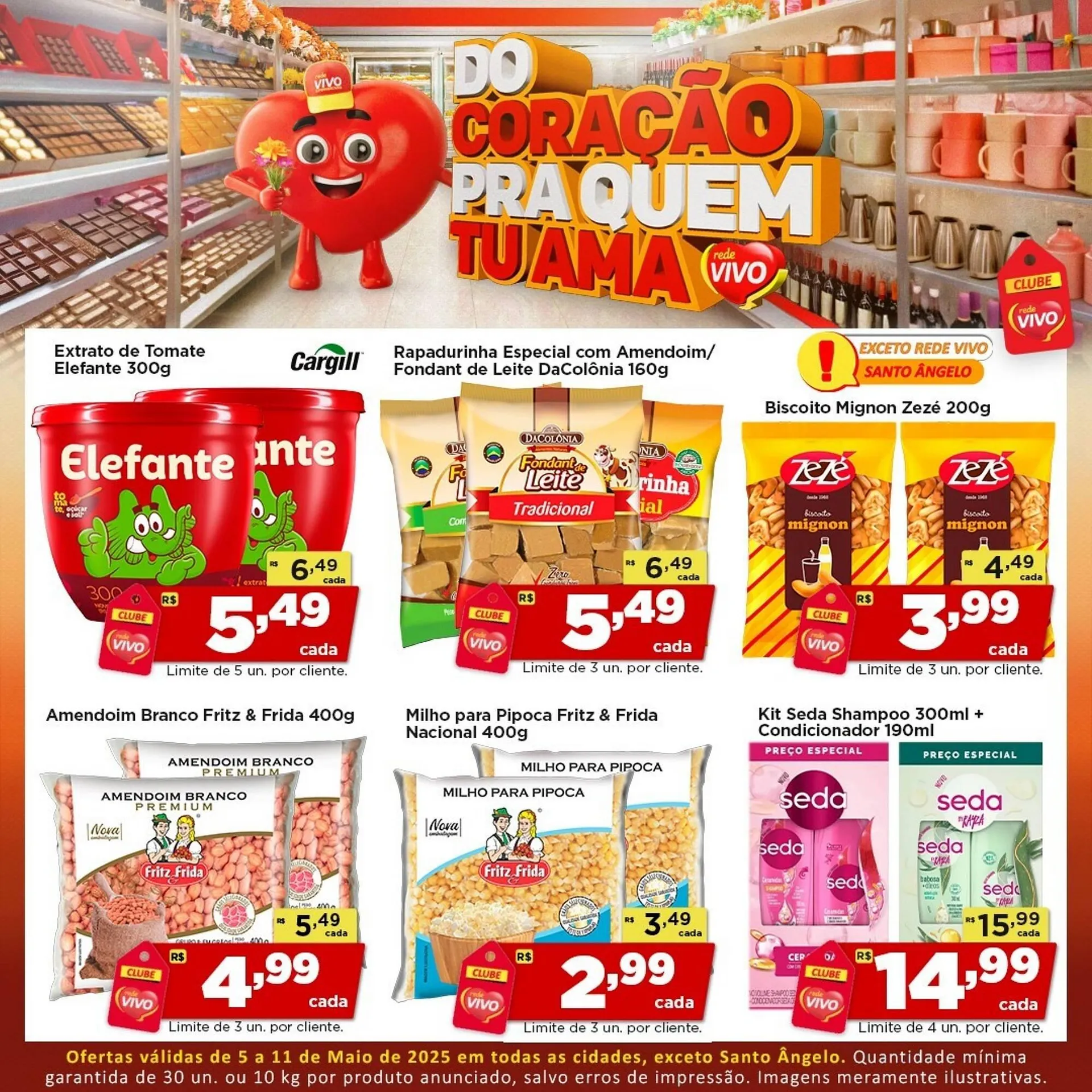 Encarte de Catálogo Rede Vivo 5 de maio até 11 de maio 2025 - Pagina 2