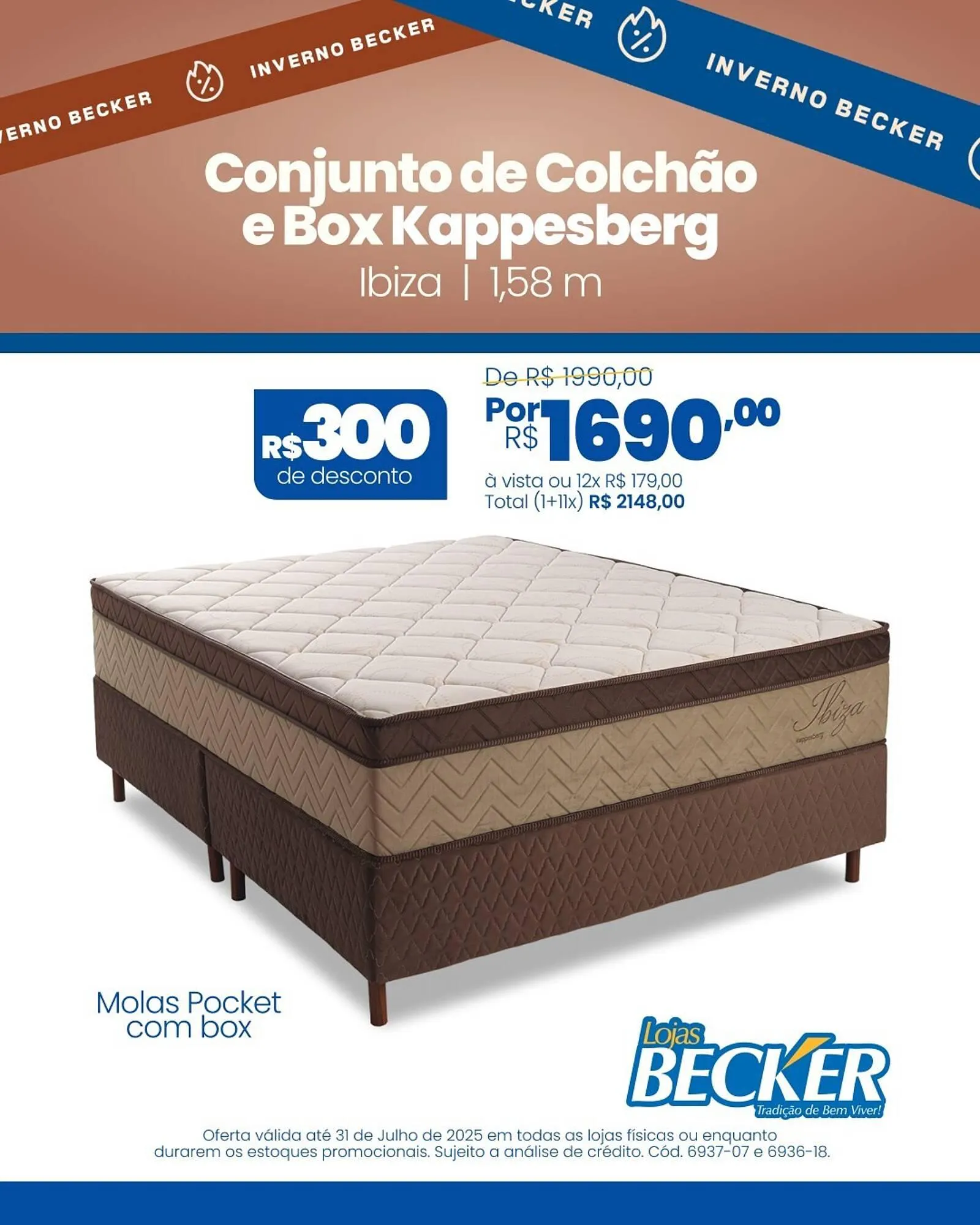 Encarte de Catálogo Lojas Becker 1 de julho até 31 de julho 2025 - Pagina 1