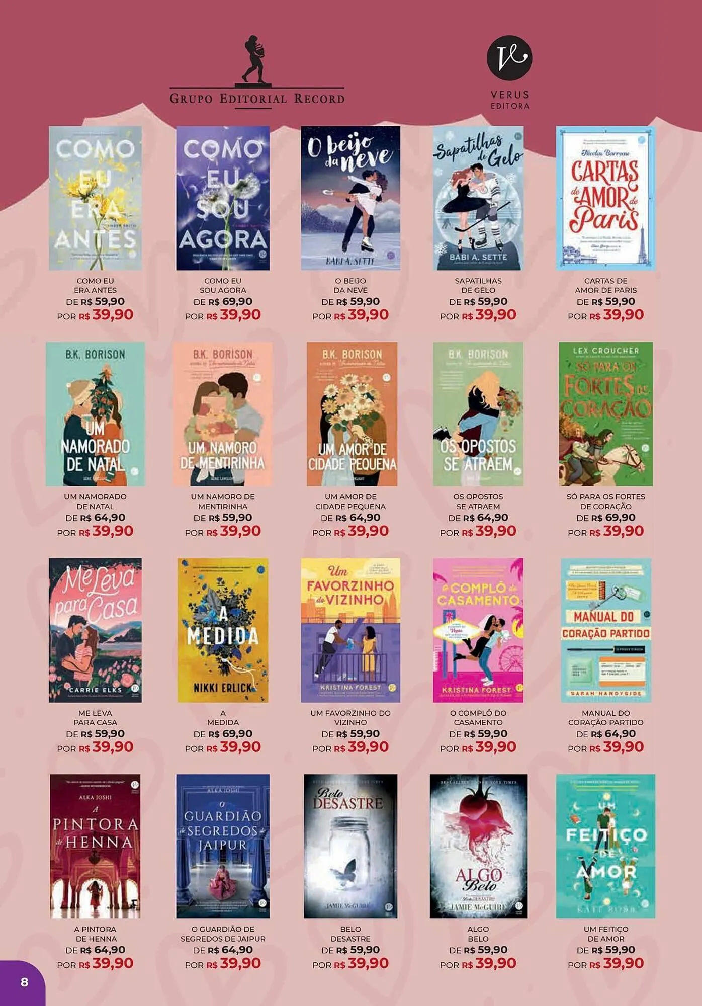 Encarte de Catálogo Livraria Leitura 27 de maio até 13 de julho 2025 - Pagina 8