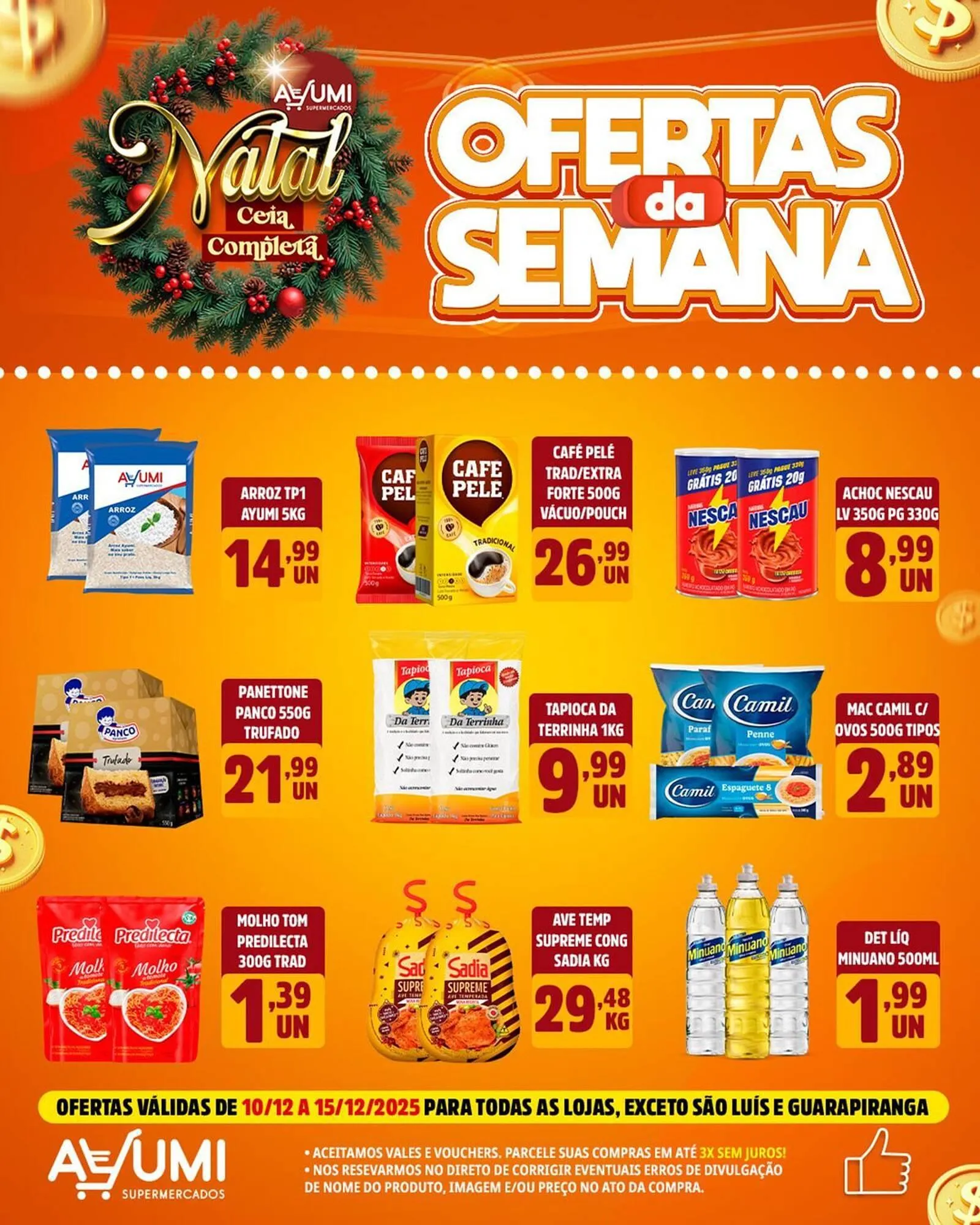 Folheto Ayumi Supermercados - 1