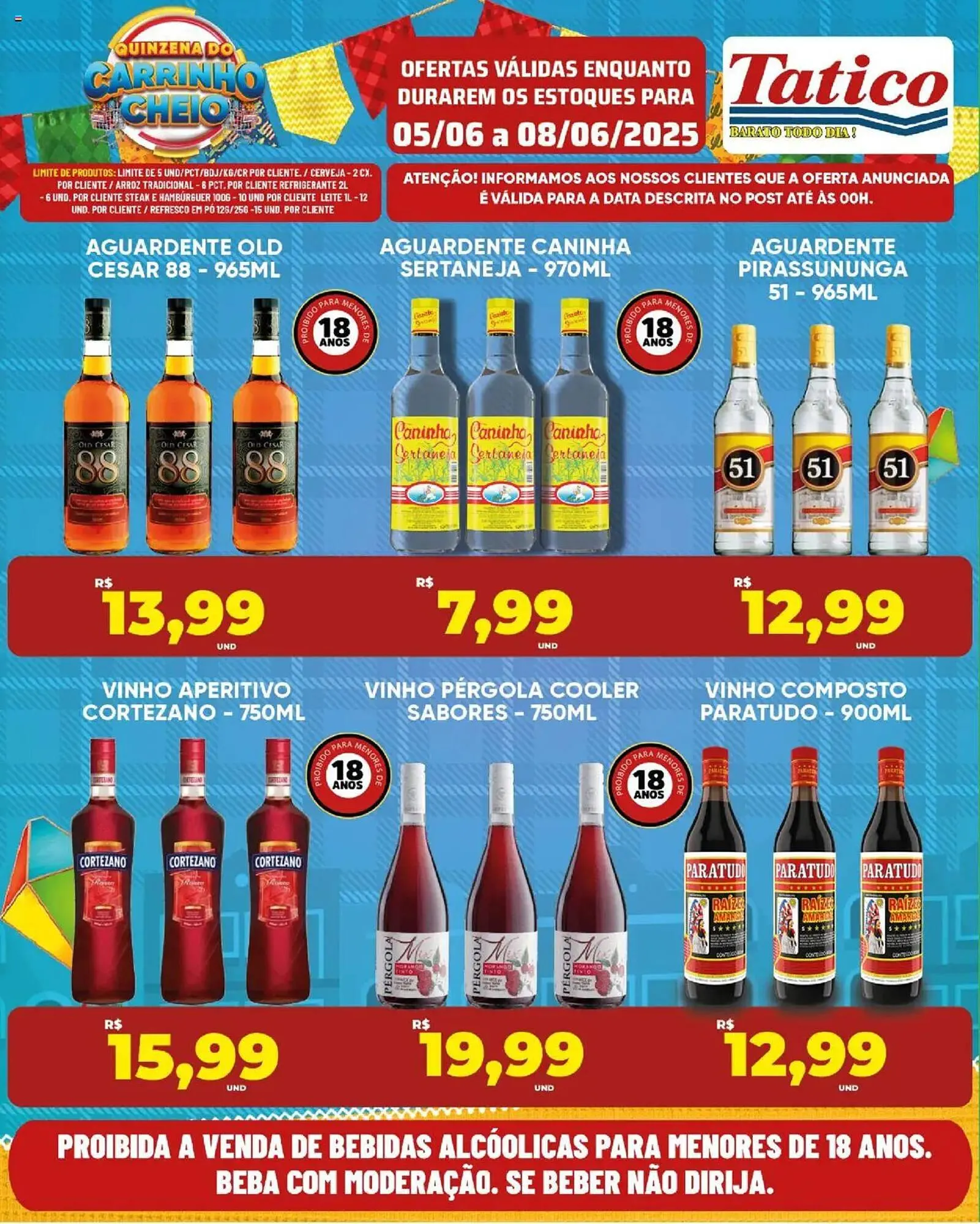 Encarte de Catálogo Tatico 5 de junho até 8 de junho 2025 - Pagina 6
