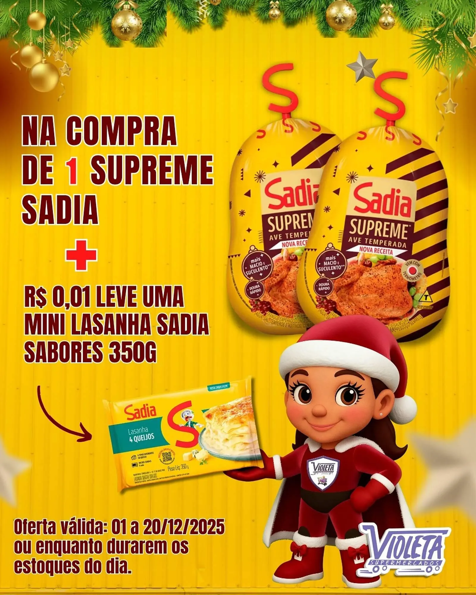 Encarte de Catálogo Violeta Supermercados 3 de dezembro até 20 de dezembro 2025 - Pagina 5