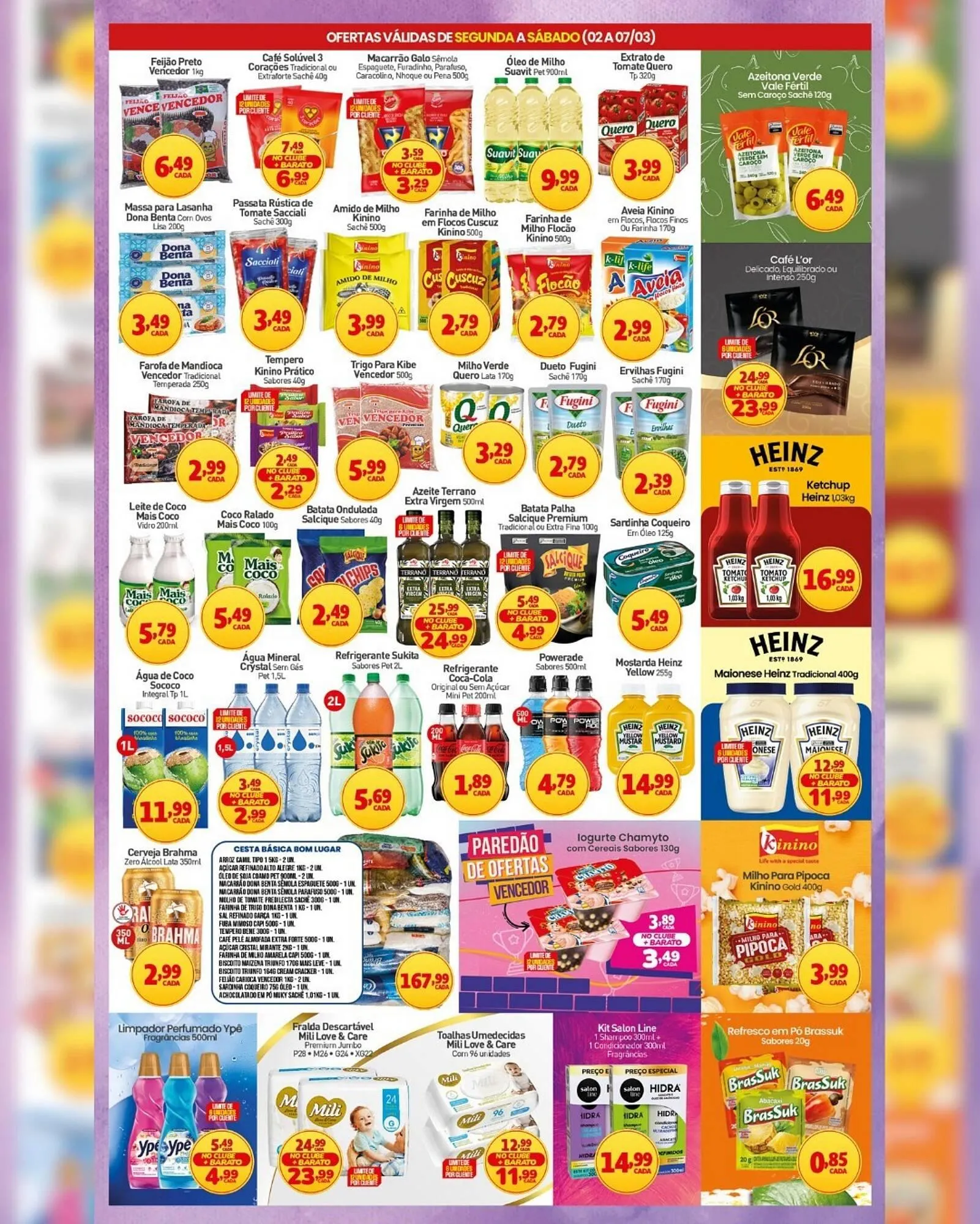 Encarte de Folheto Rede Bom Lugar 2 de março até 8 de março 2026 - Pagina 3