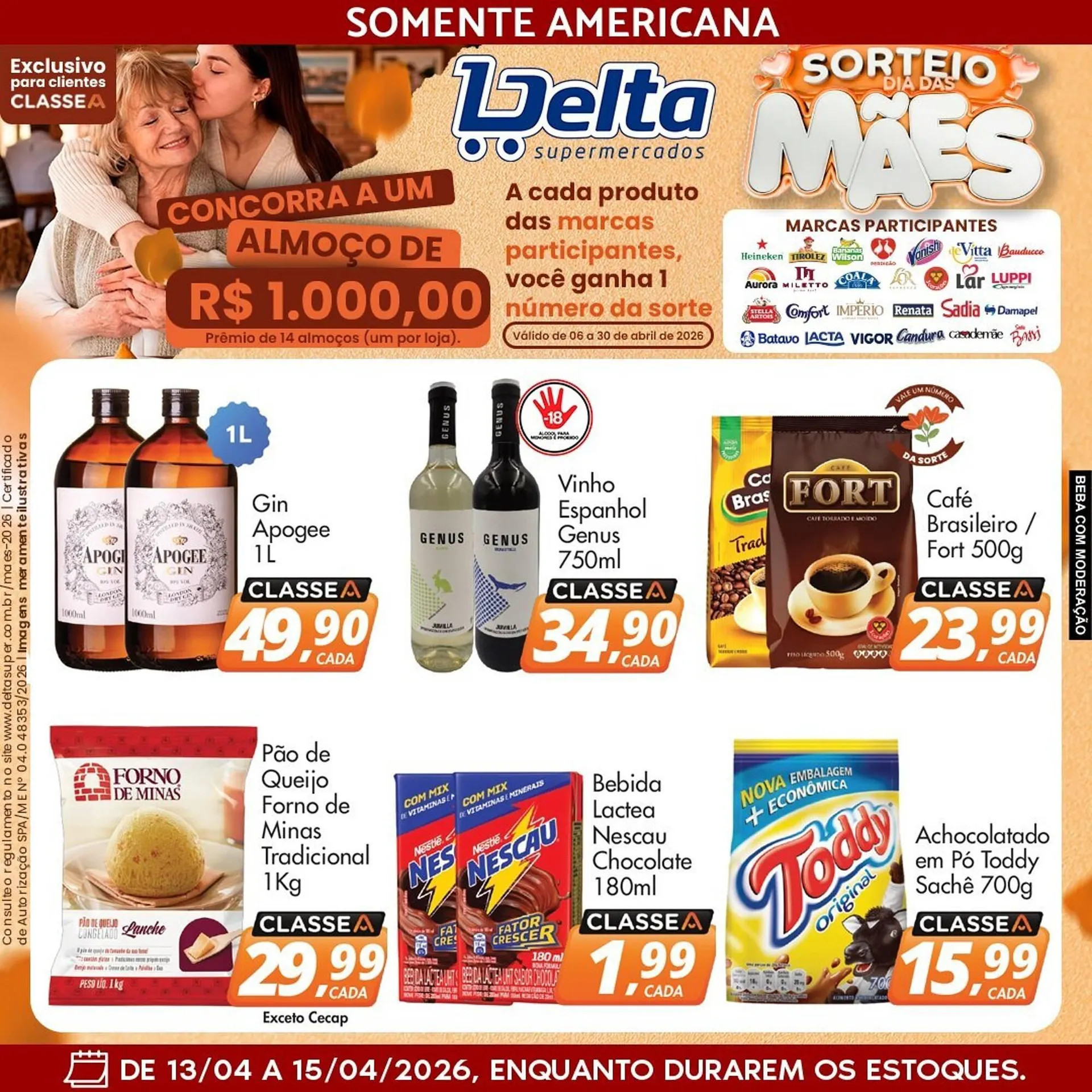 Encarte de Catálogo Delta Supermercados 13 de abril até 15 de abril 2026 - Pagina 5