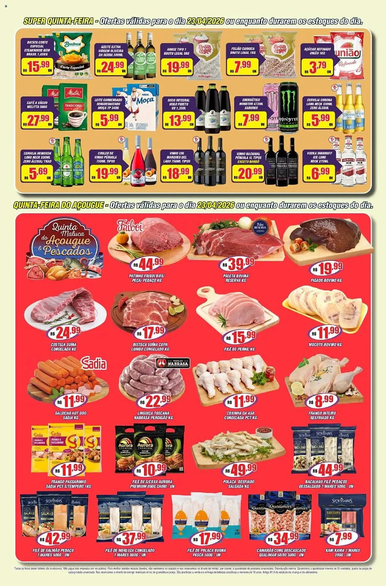 Encarte de Catálogo Violeta Supermercados 21 de abril até 24 de abril 2026 - Pagina 4