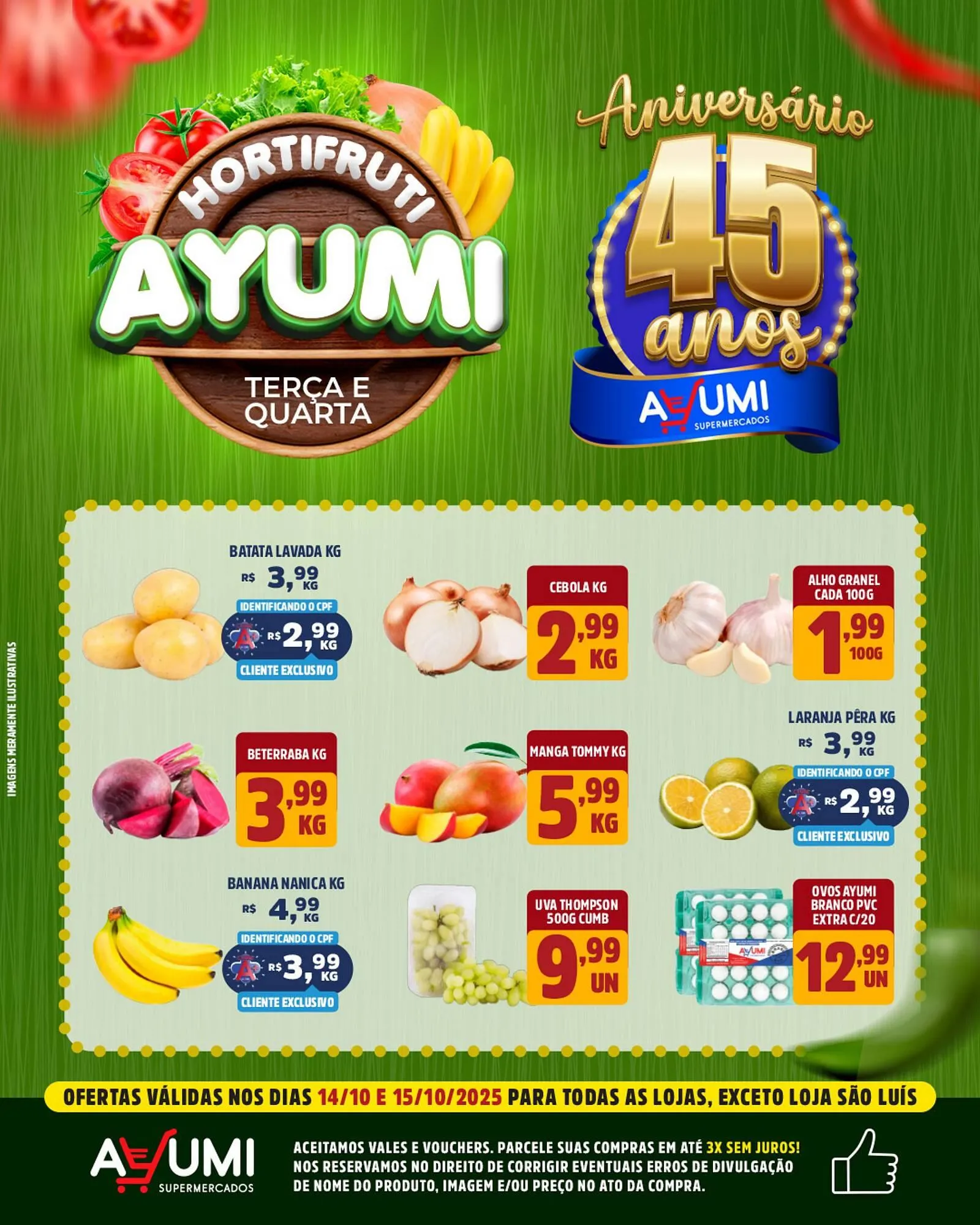 Folheto Ayumi Supermercados - 1