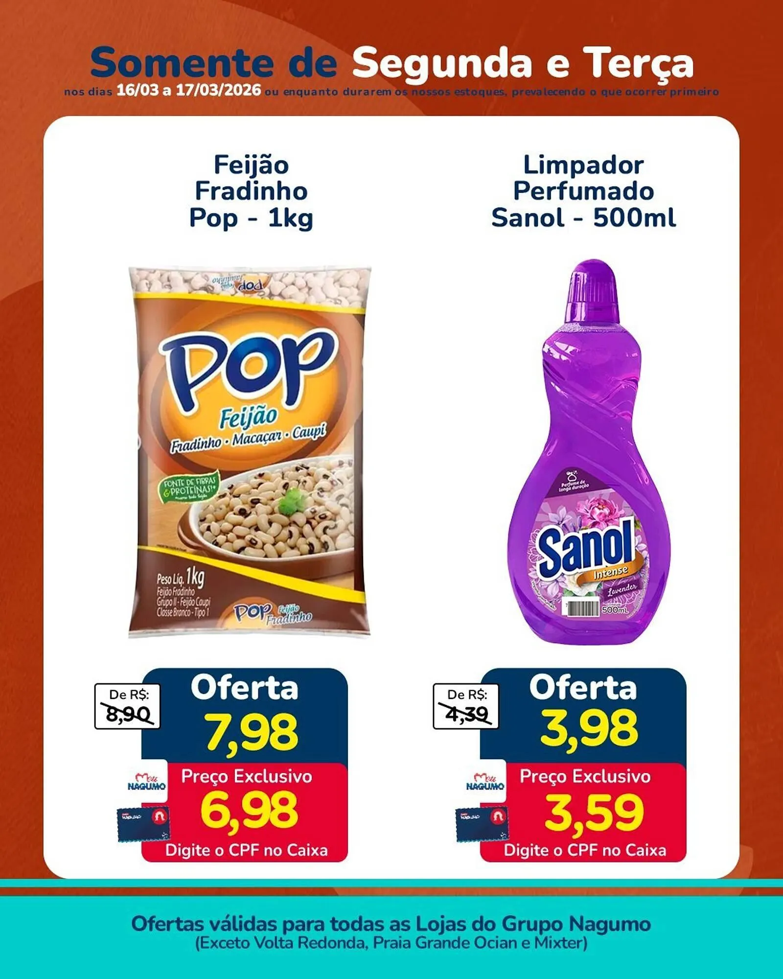 Encarte de Folheto Nagumo 16 de março até 17 de março 2026 - Pagina 3