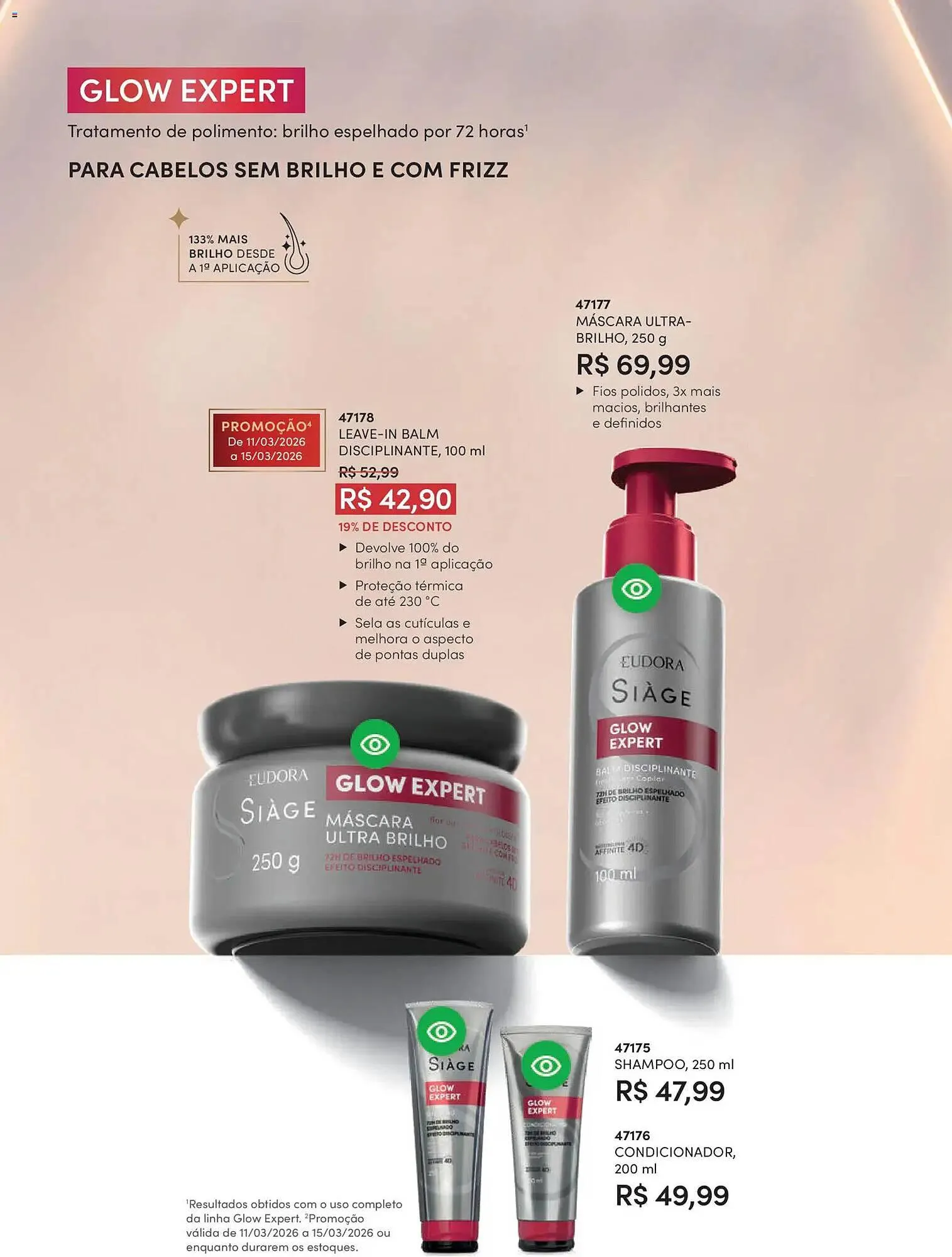 Encarte de Catálogo Eudora 11 de março até 10 de abril 2026 - Pagina 62