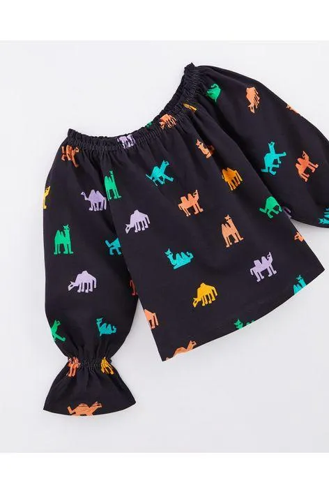 Blusa Malha Camelitos