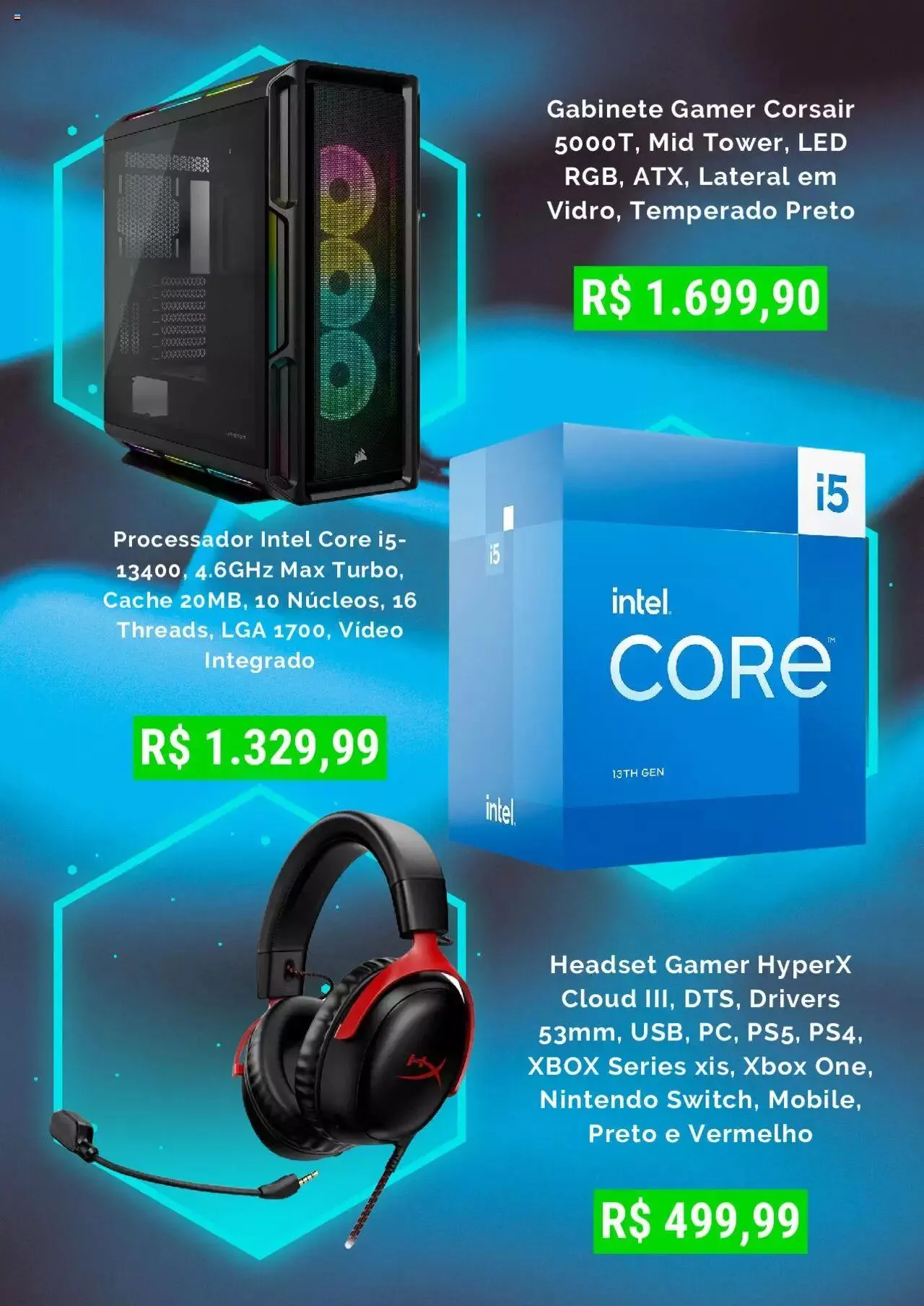 Encarte de KaBuM - Ofertas atuais 17 de abril até 31 de dezembro 2024 - Pagina 4