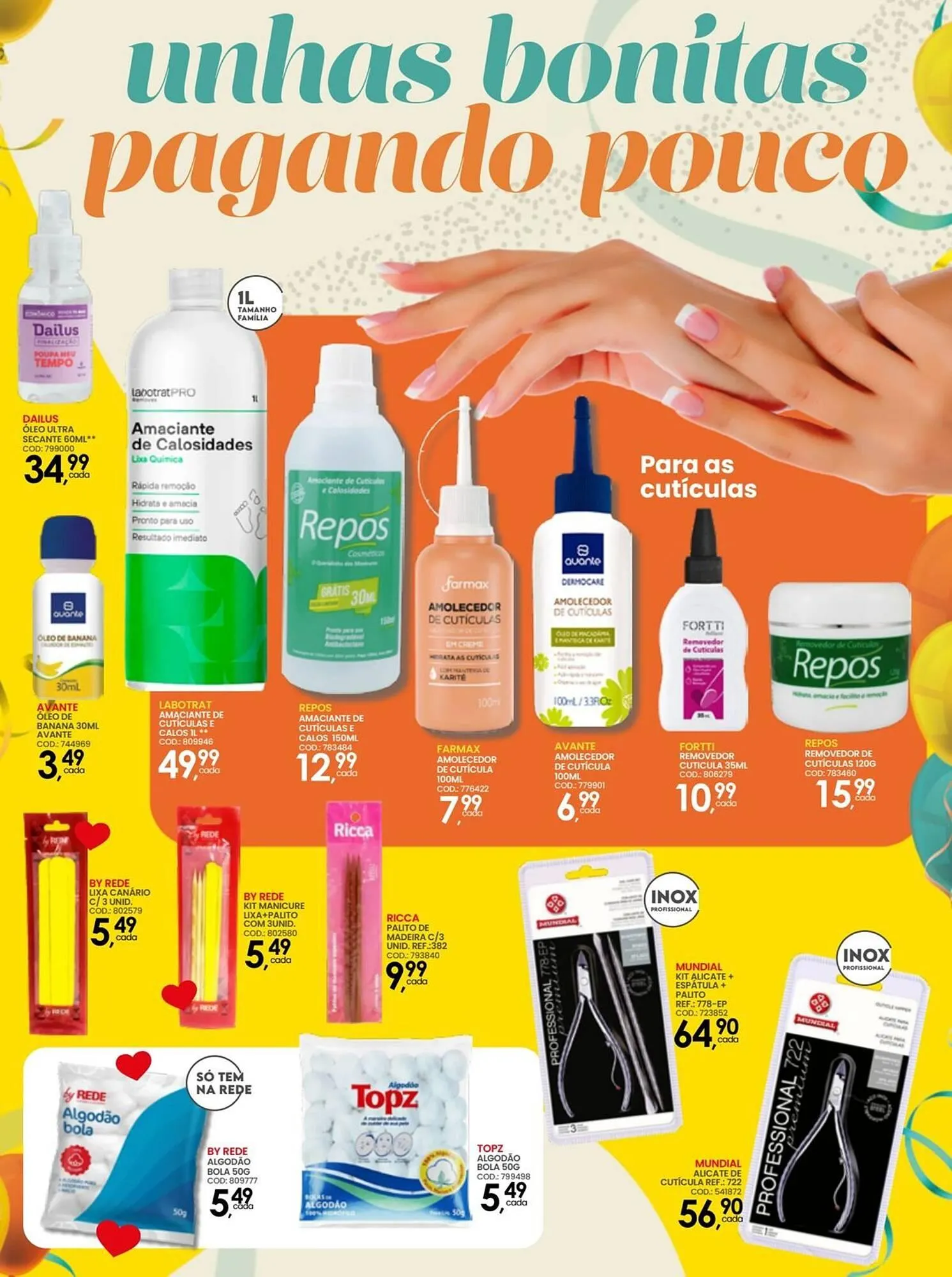 Encarte de Catálogo Lojas Rede 1 de julho até 3 de agosto 2025 - Pagina 27