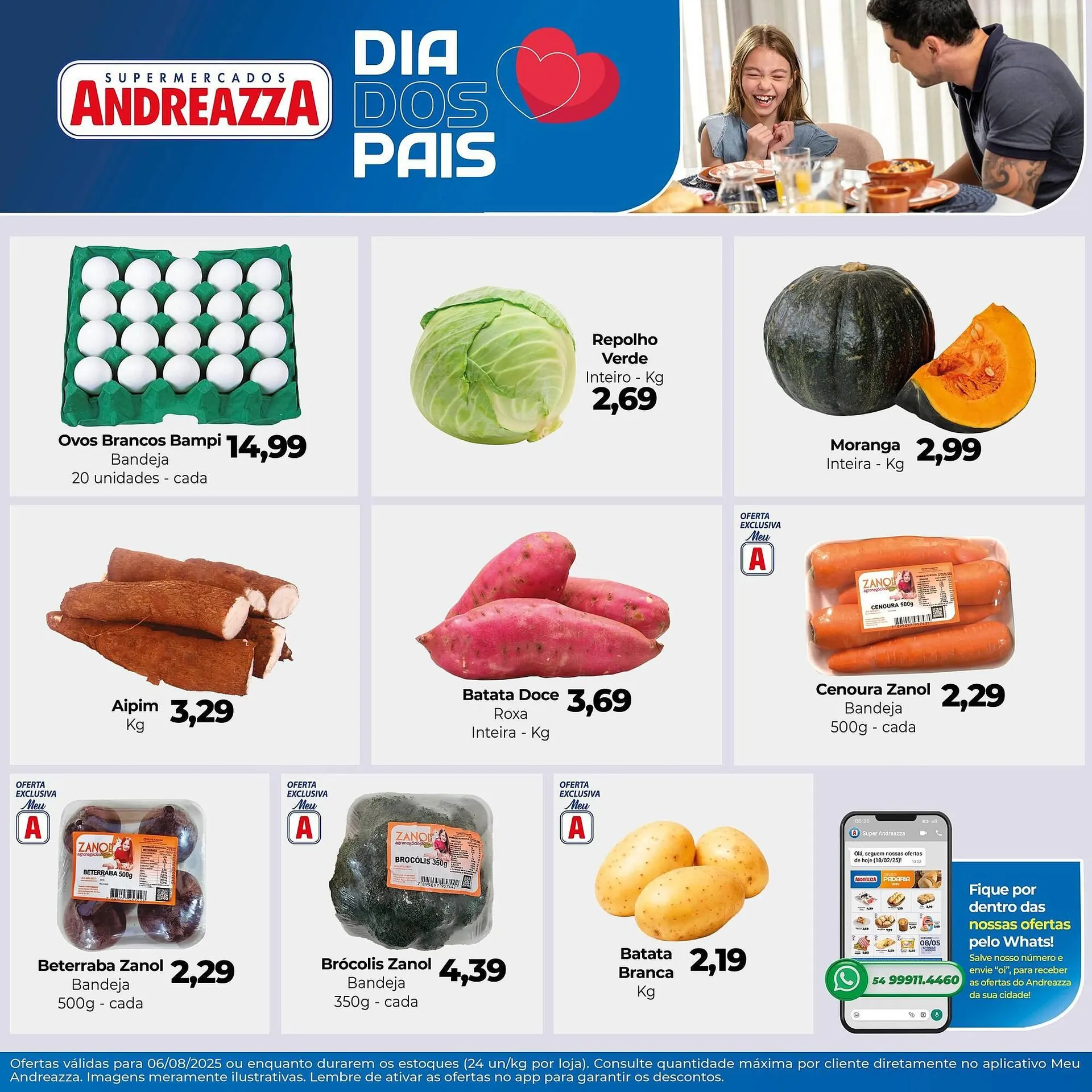 Encarte de Catálogo Supermercados Andreazza 6 de agosto até 6 de agosto 2025 - Pagina 2
