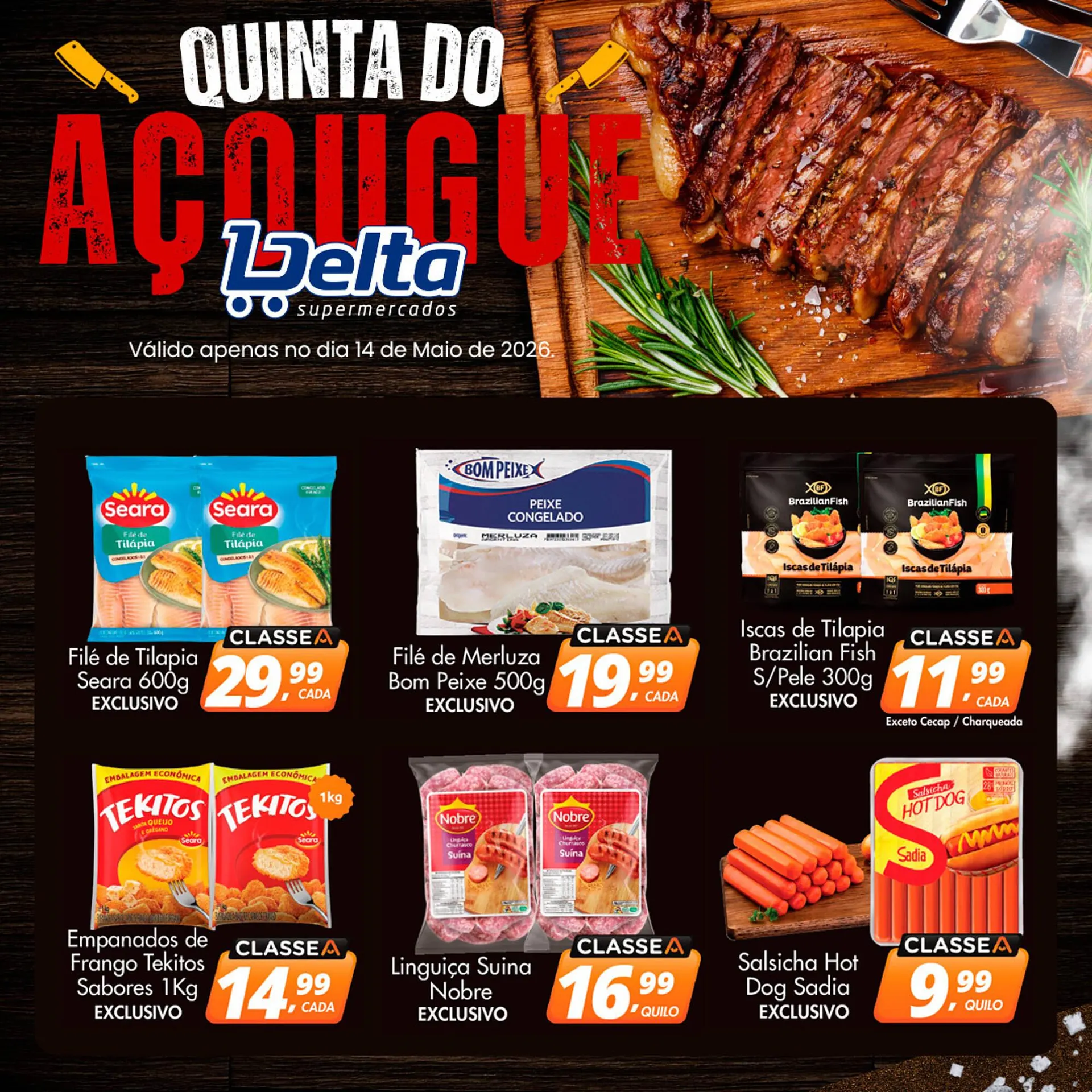 Encarte de Catálogo Delta Supermercados 14 de maio até 14 de maio 2026 - Pagina 4