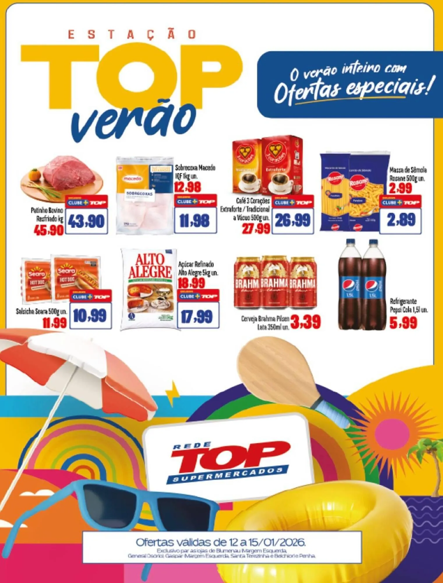 Encarte de Encarte Rede Top 13 de janeiro até 15 de janeiro 2026 - Pagina 1