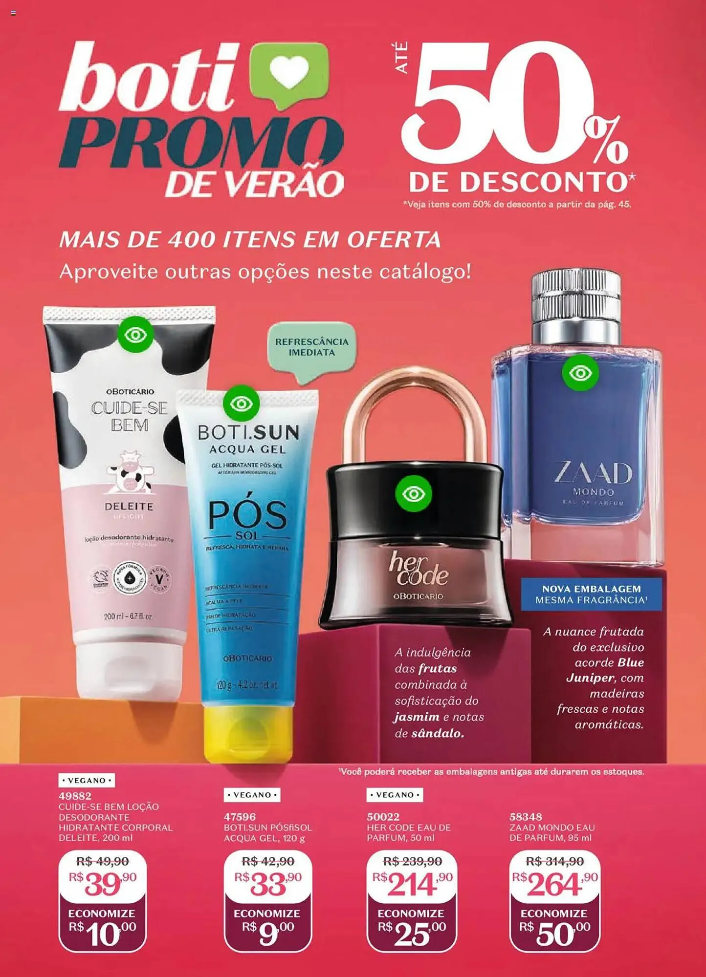 Encarte de Catálogo O Boticário 20 de janeiro até 9 de fevereiro 2025 - Pagina 4