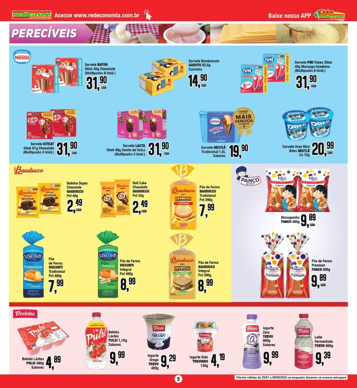 Encarte de Redeconomia 1 de agosto até 15 de agosto 2025 - Pagina 5