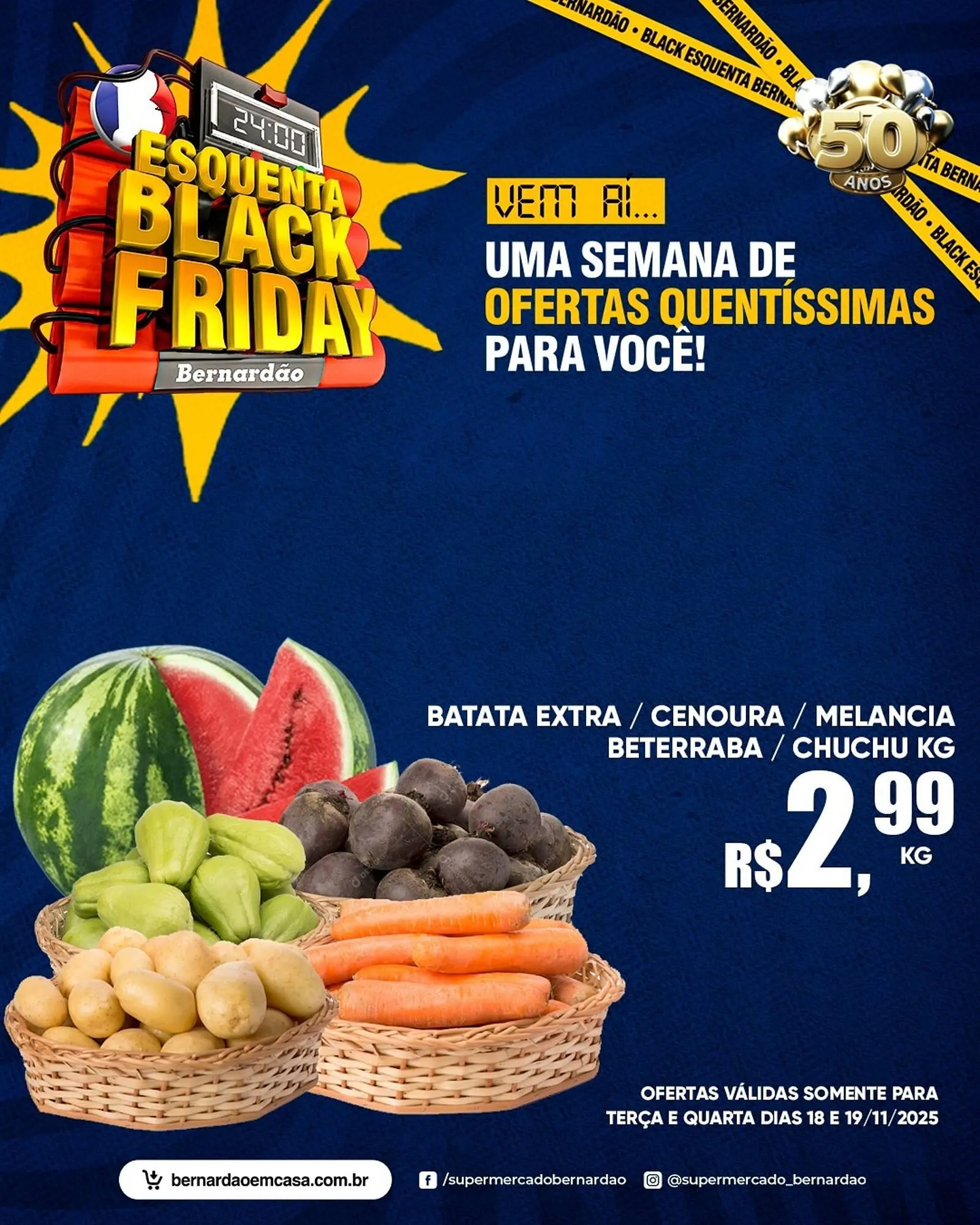 Encarte de Catálogo Supermercado Bernardão 18 de novembro até 19 de novembro 2025 - Pagina 5