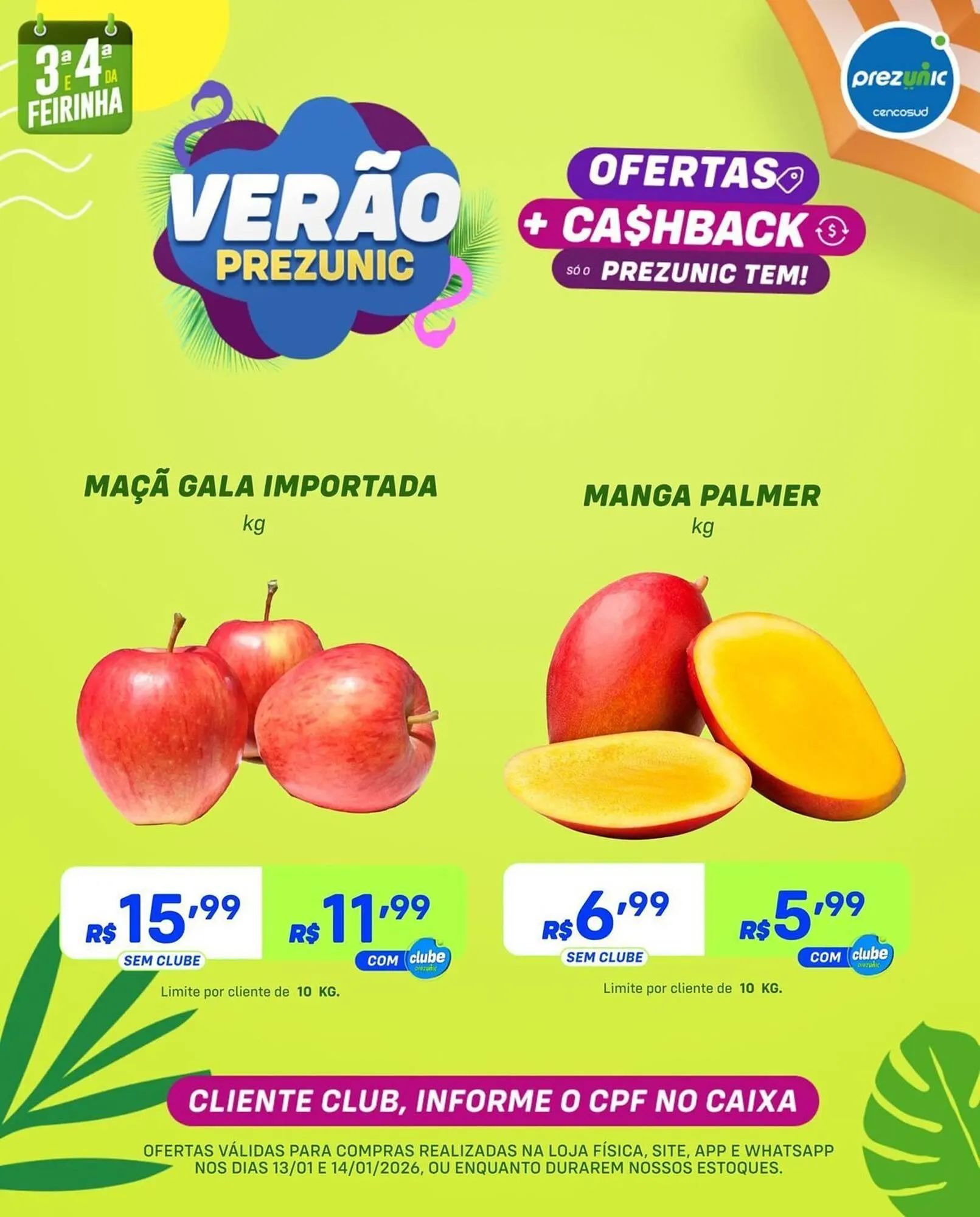 Encarte de Encarte Prezunic 13 de janeiro até 14 de janeiro 2026 - Pagina 2