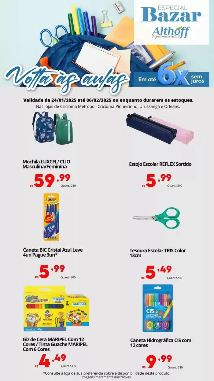 Encarte de Encarte Bazar - IN. 24 de janeiro até 6 de fevereiro 2025 - Pagina 6