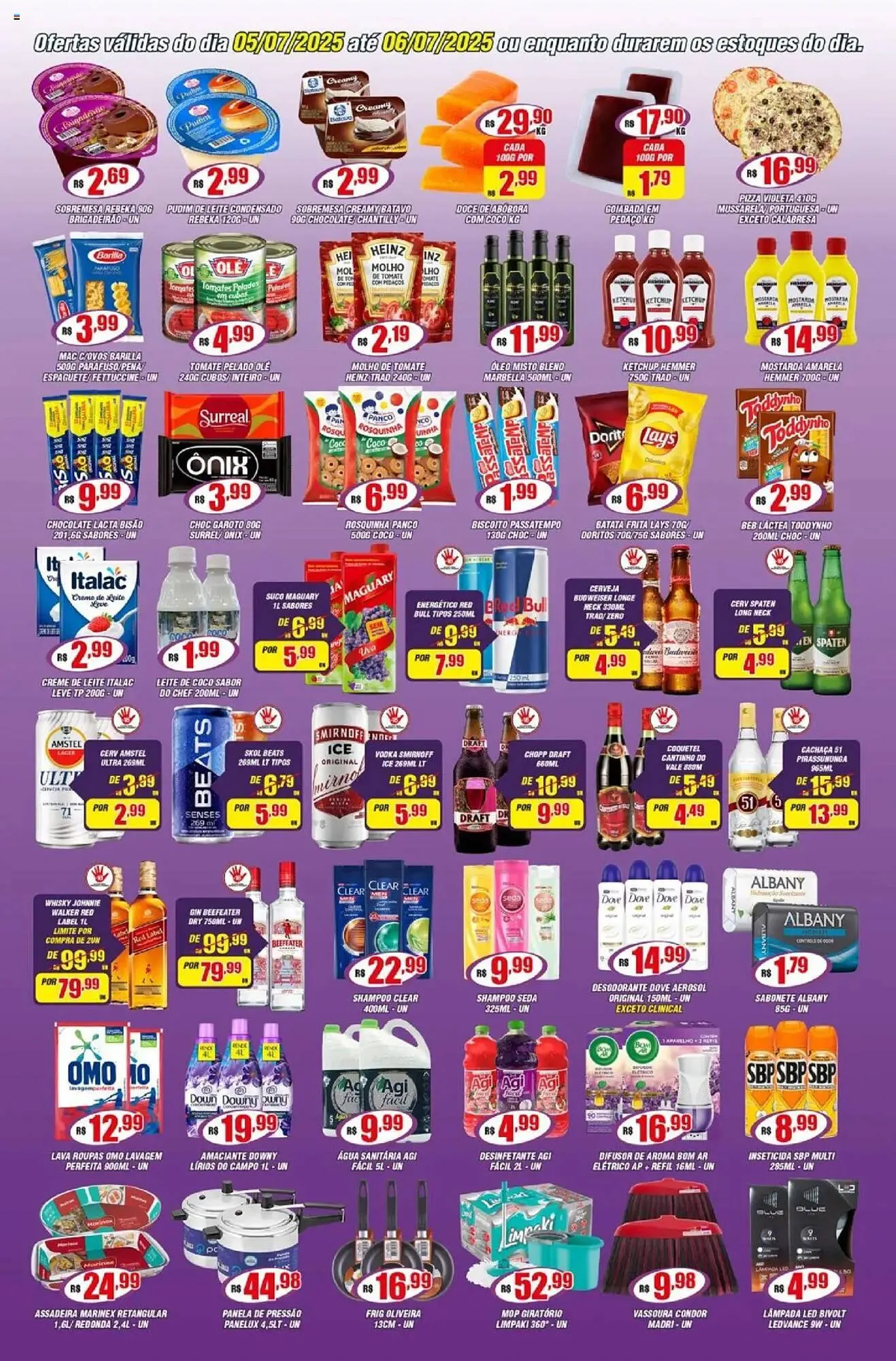 Encarte de Catálogo Violeta Supermercados 4 de julho até 7 de julho 2025 - Pagina 3