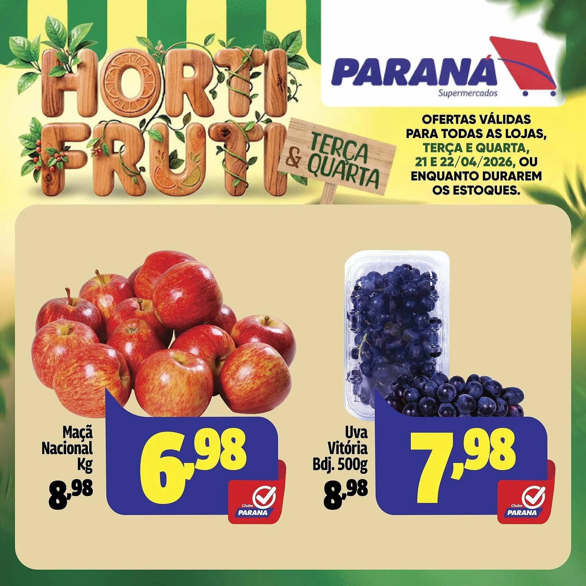 Encarte de Folheto Supermercado Paraná 21 de abril até 22 de abril 2026 - Pagina 2