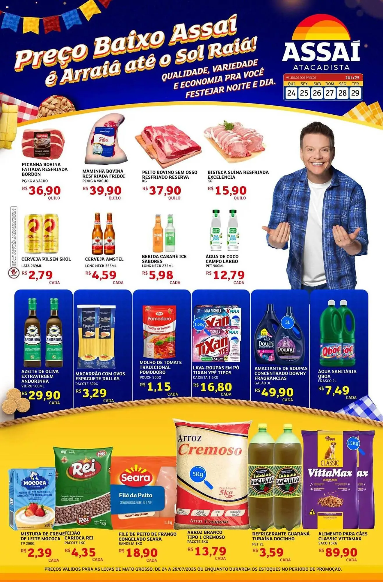 Encarte de Catálogo Assaí Atacadista 24 de julho até 29 de julho 2025 - Pagina 1