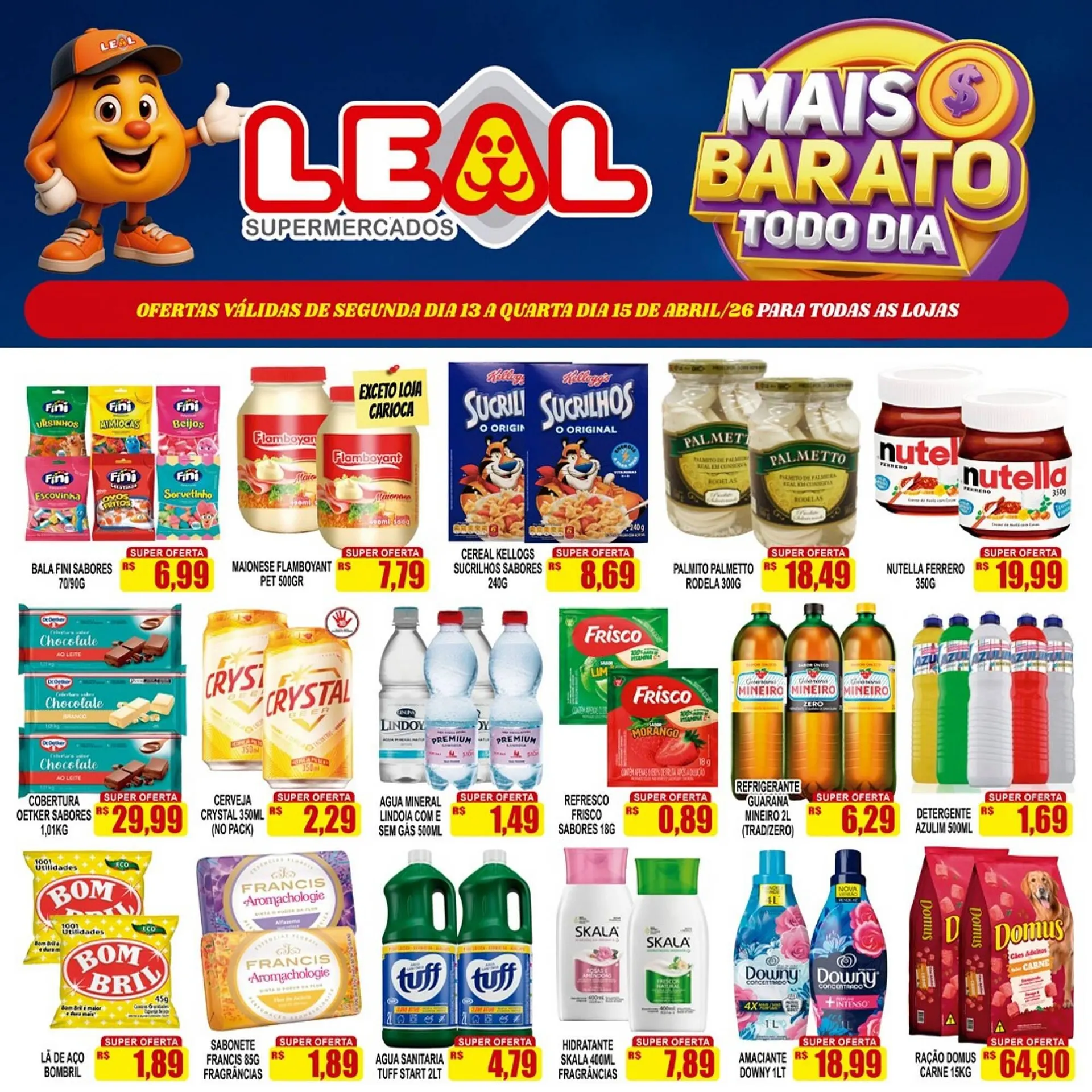 Encarte de Folheto Supermercado leal 14 de abril até 15 de abril 2026 - Pagina 2