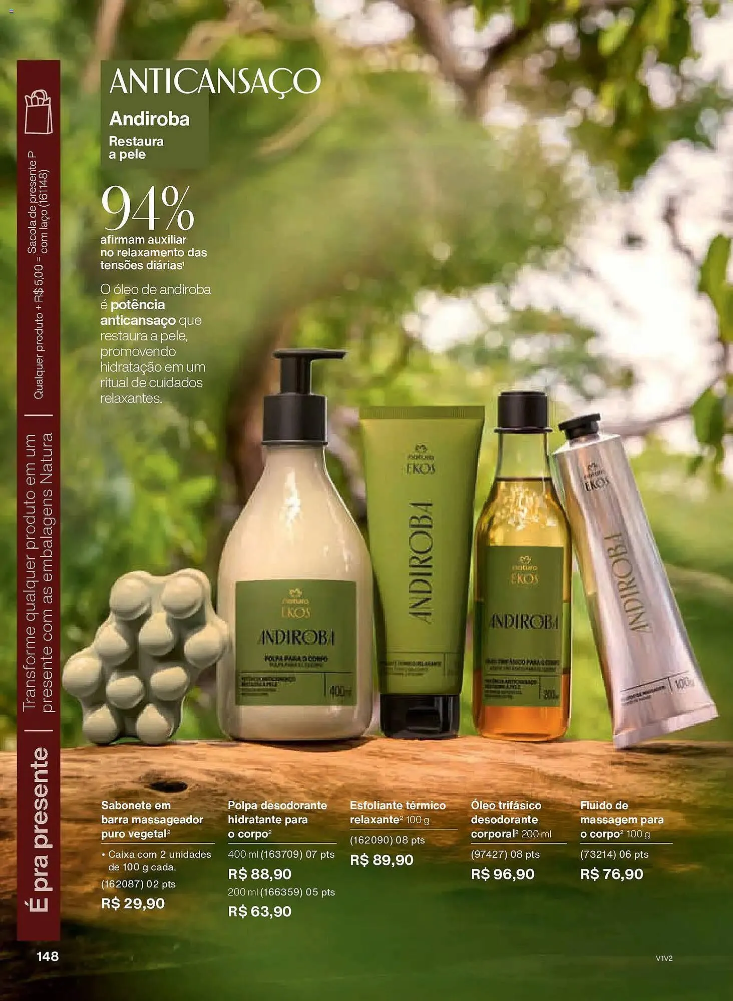 Encarte de Catálogo Natura 30 de outubro até 27 de novembro 2025 - Pagina 148