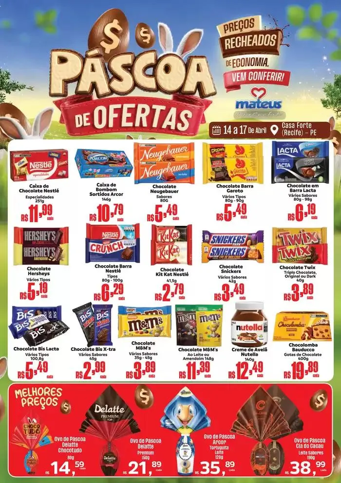 Encarte de Nossas melhores ofertas para você 14 de abril até 17 de abril 2025 - Pagina 1