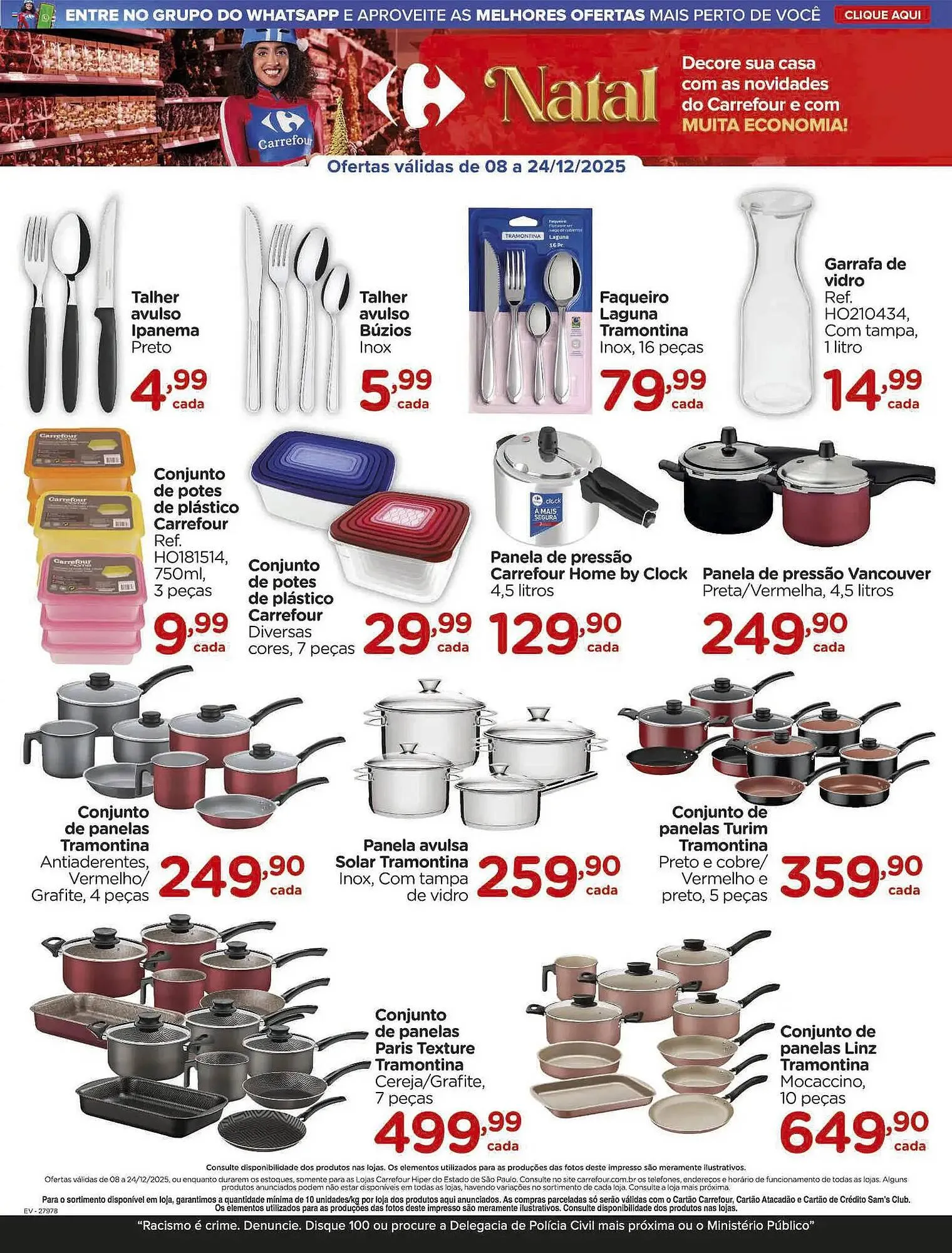 Encarte de Folheto Carrefour 8 de dezembro até 24 de dezembro 2025 - Pagina 5