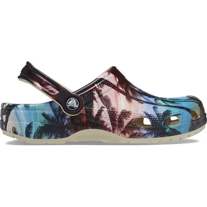 Sandália Crocs Classic Retro Resort Clog BONE/MULTI