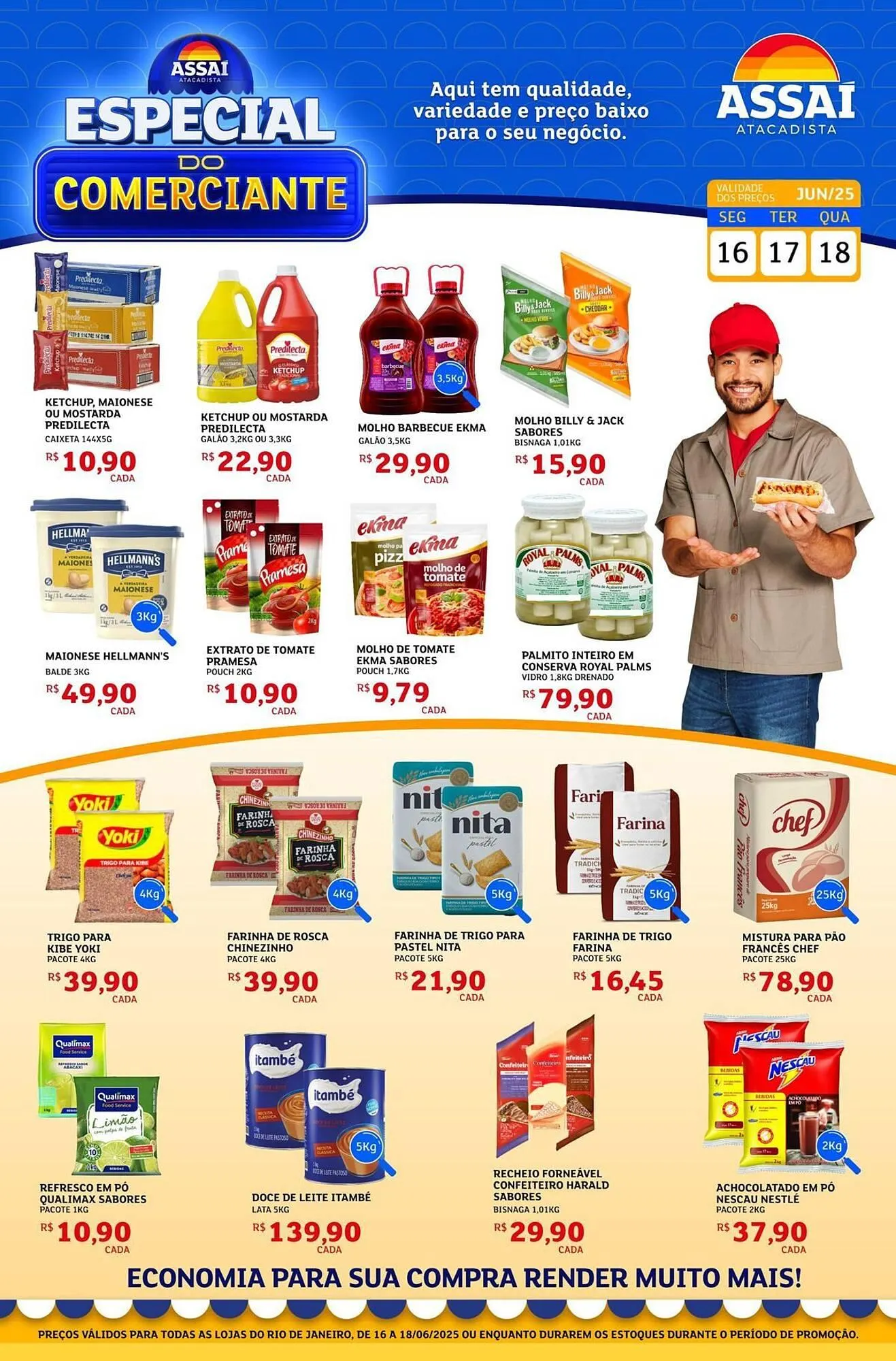 Encarte de Catálogo Assaí Atacadista 16 de junho até 18 de junho 2025 - Pagina 1