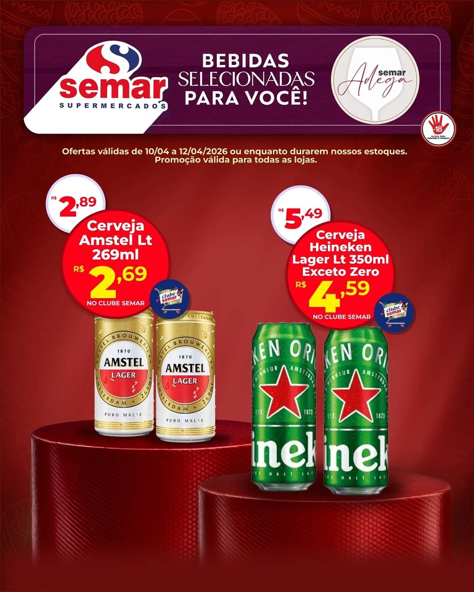 Encarte de Folheto Semar Supermercado 10 de abril até 12 de abril 2026 - Pagina 5