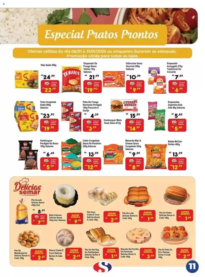 Encarte de Encarte Semar Supermercado 7 de janeiro até 31 de janeiro 2025 - Pagina 2