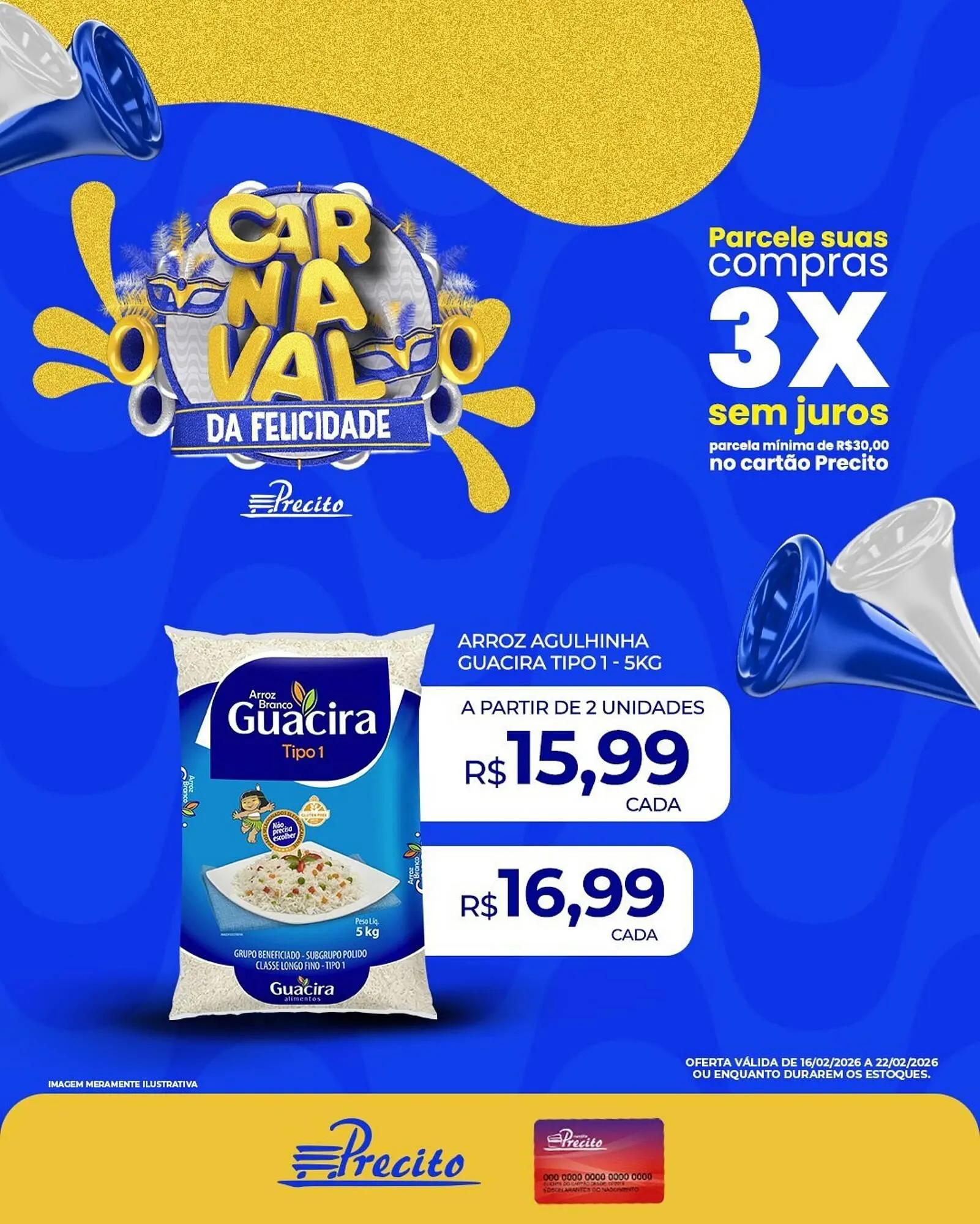 Encarte de Catálogo Supermercado Precito 17 de fevereiro até 22 de fevereiro 2026 - Pagina 3