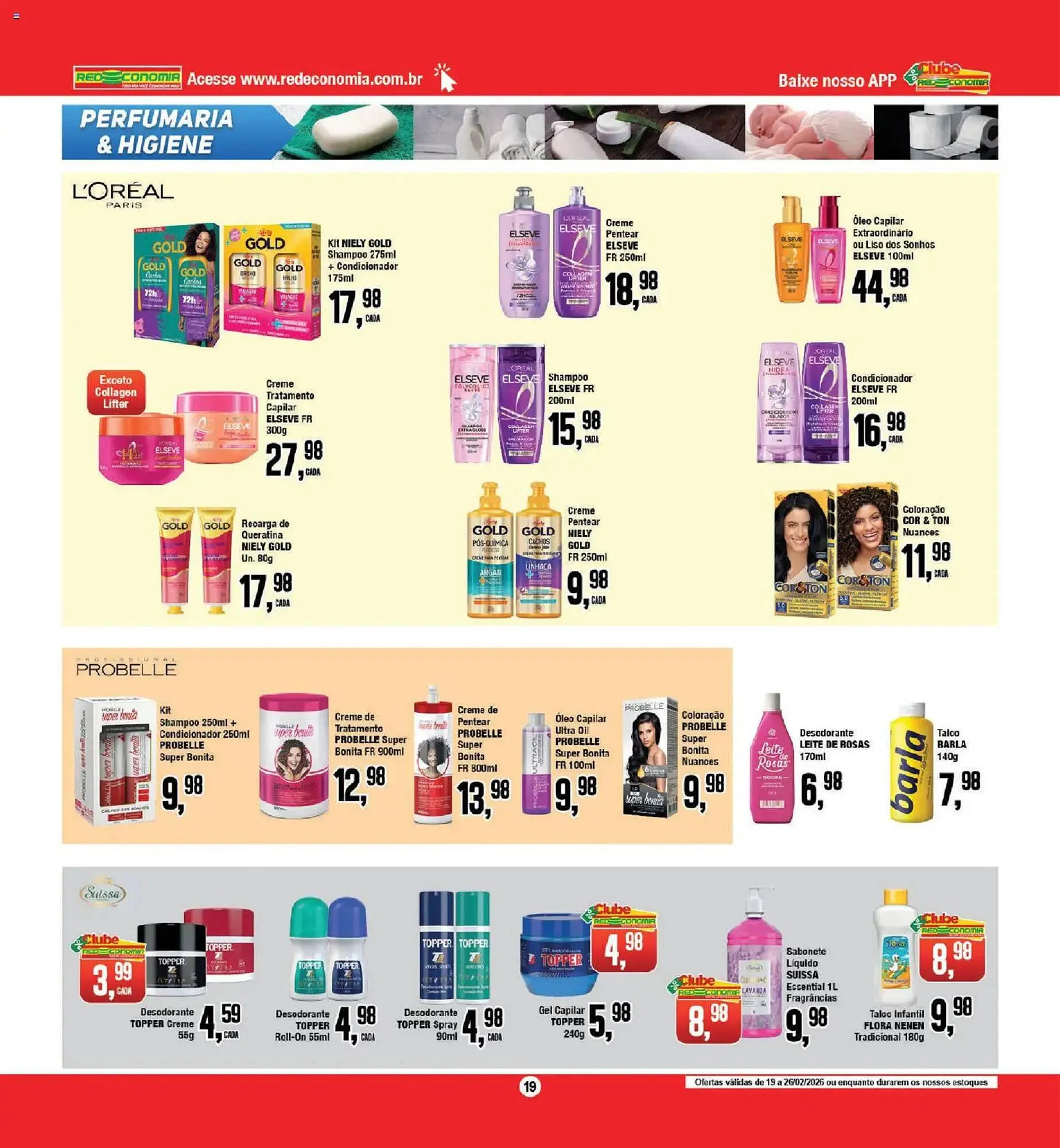 Encarte de Encarte Redeconomia 19 de fevereiro até 26 de fevereiro 2026 - Pagina 19