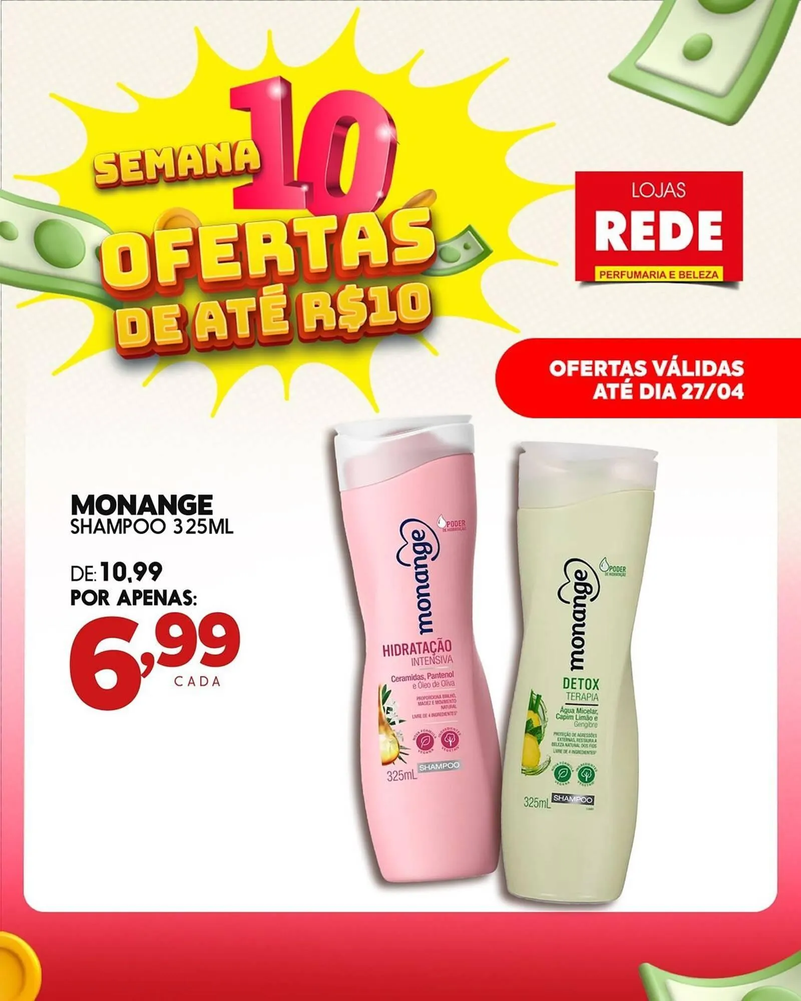 Encarte de Catálogo Lojas Rede 23 de abril até 27 de abril 2025 - Pagina 1