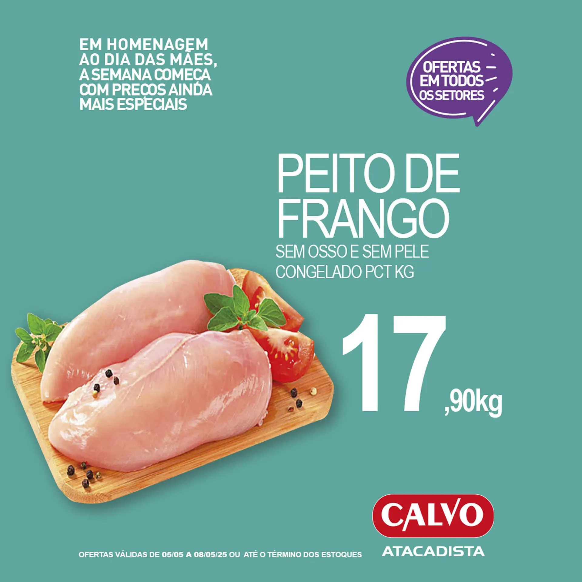 Encarte de Catálogo Calvo Atacadista 6 de maio até 8 de maio 2025 - Pagina 1