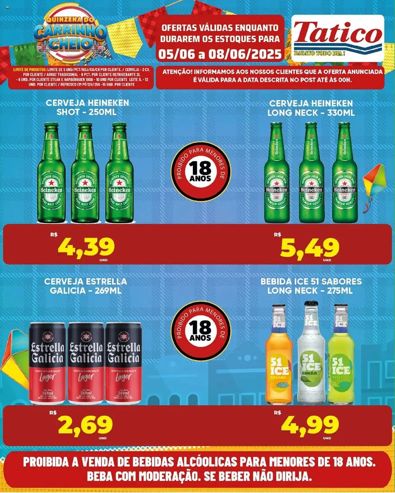 Encarte de Catálogo Tatico 5 de junho até 8 de junho 2025 - Pagina 5