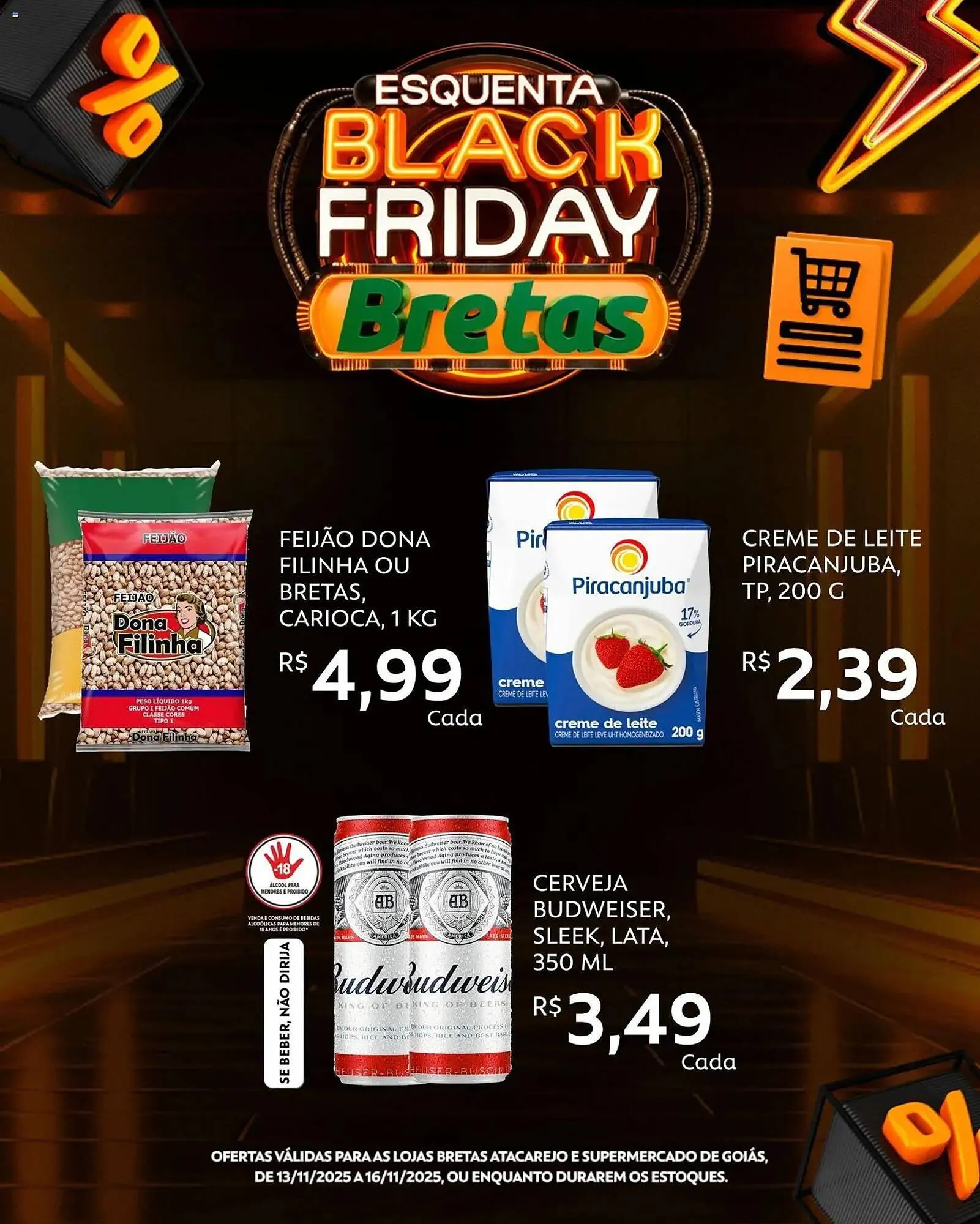 Encarte de Catálogo Supermercados Bretas 13 de novembro até 17 de novembro 2025 - Pagina 14