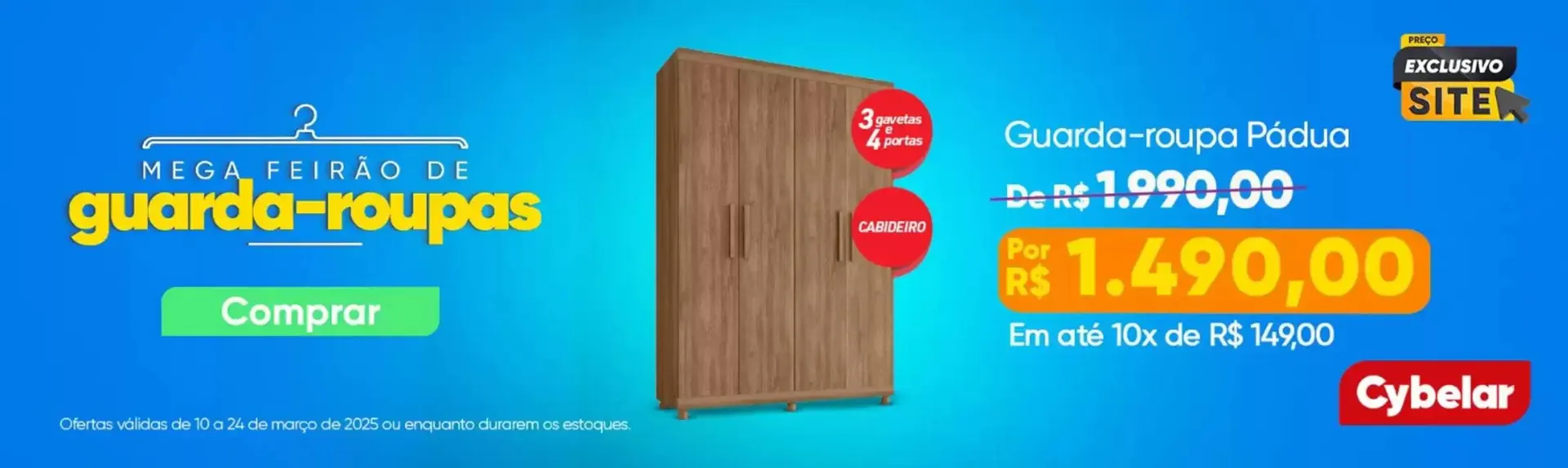 Encarte de Mega feirao de guarda -roupas ! 26 de março até 7 de abril 2025 - Pagina 3