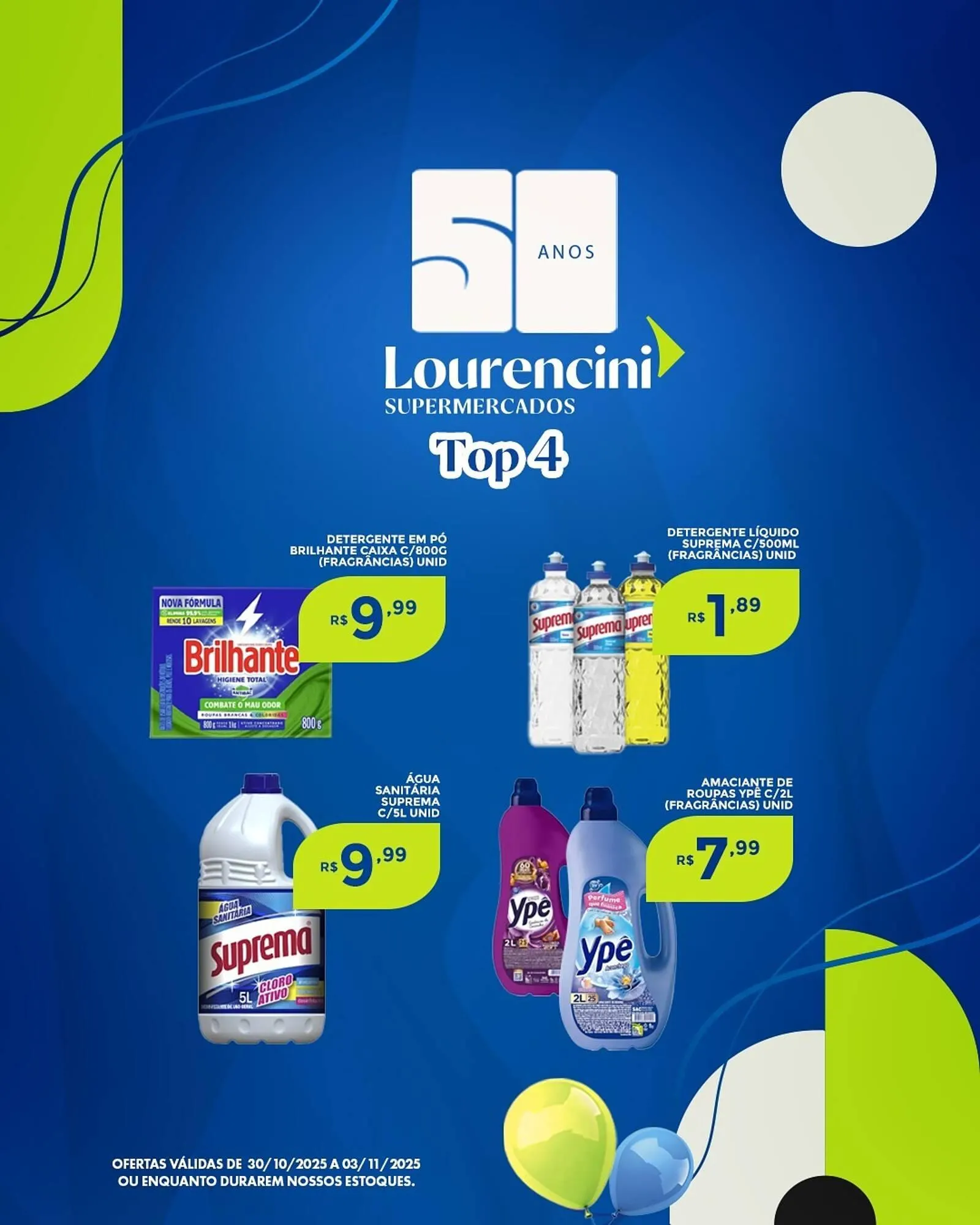 Encarte de Catálogo Lourencini Supermercados 31 de outubro até 3 de novembro 2025 - Pagina 3