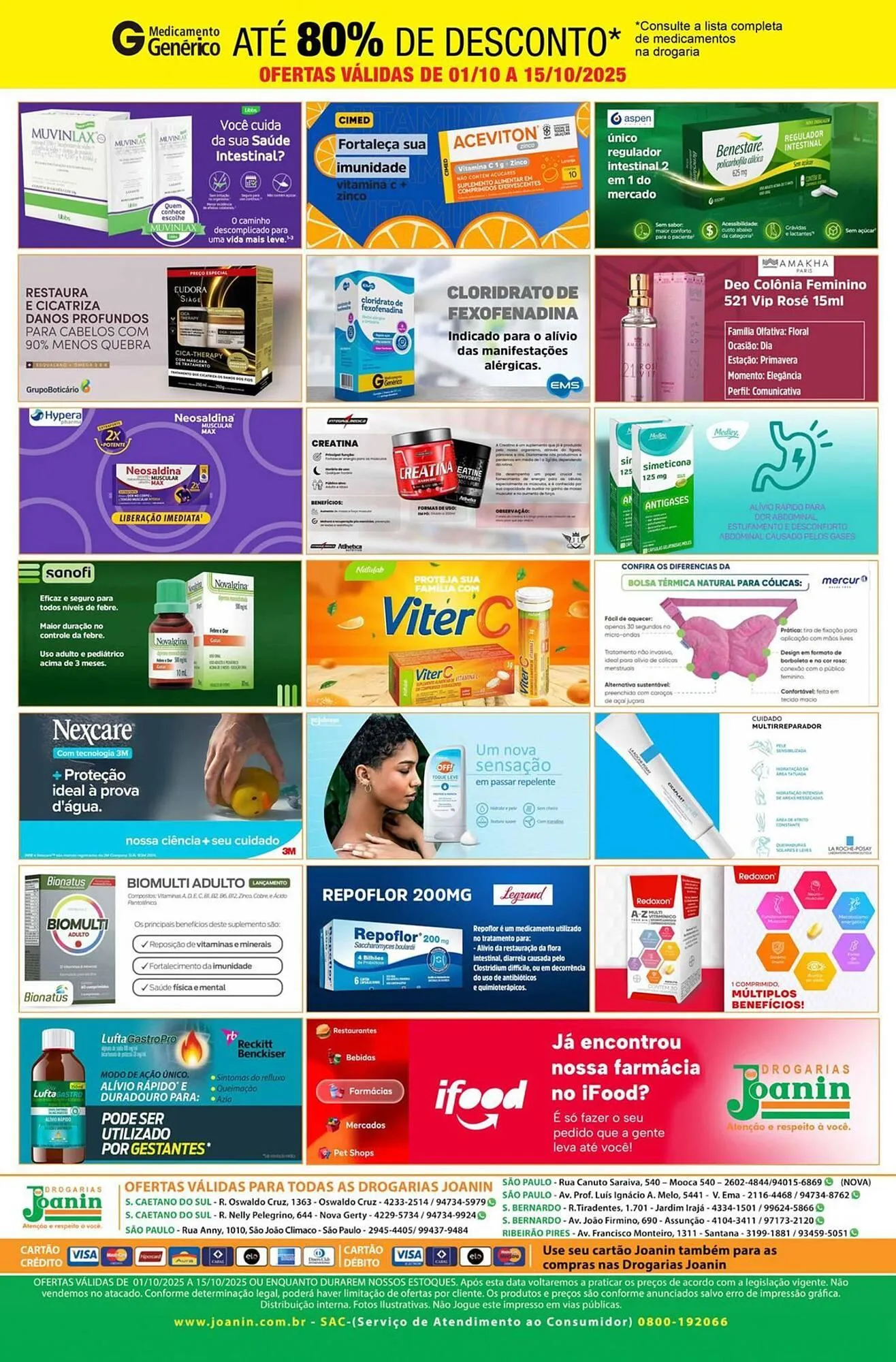 Encarte de Catálogo Supermercados Joanin 1 de outubro até 11 de outubro 2025 - Pagina 14