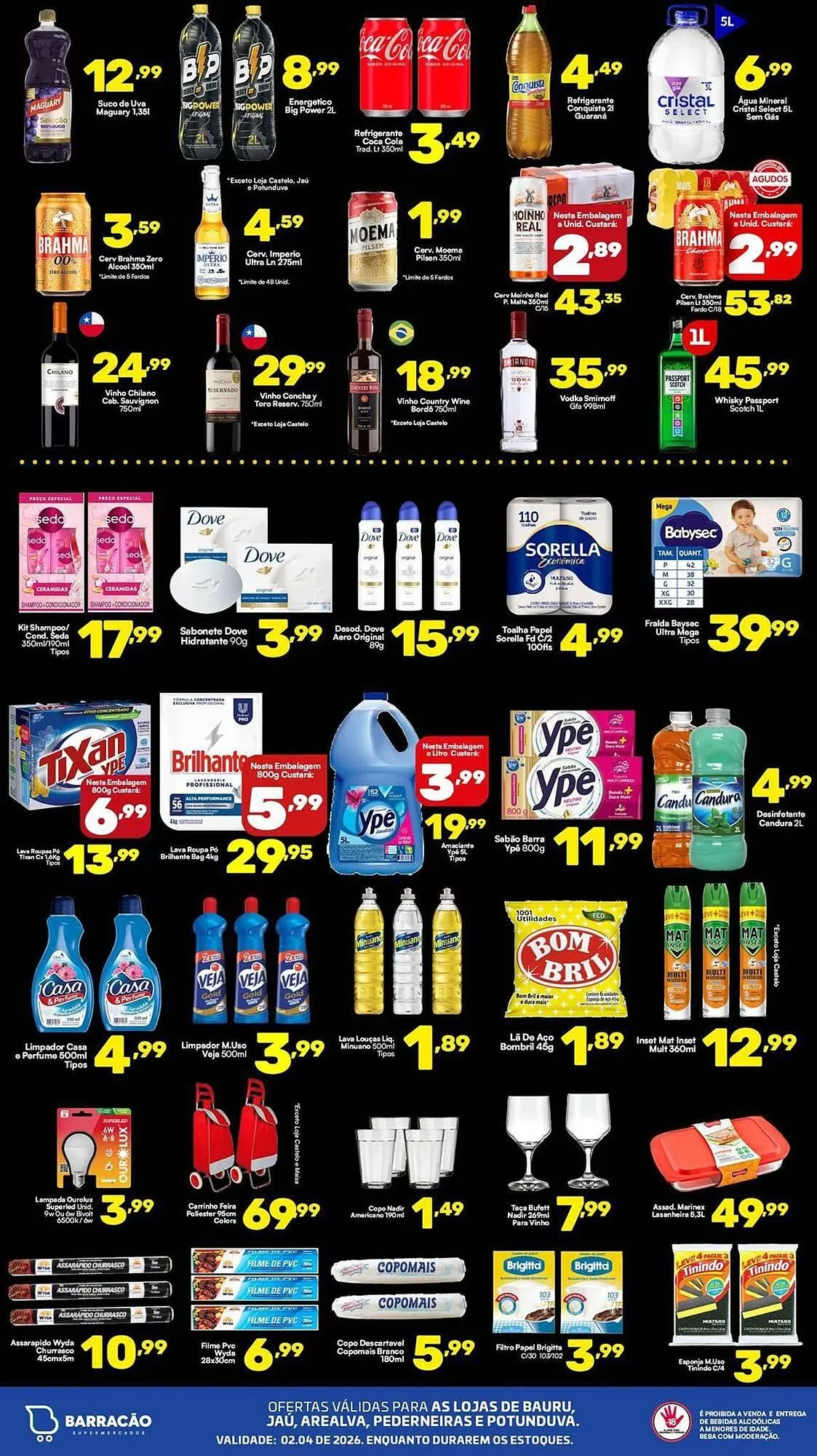 Encarte de Catálogo Barracão Supermercado 2 de abril até 2 de abril 2026 - Pagina 3