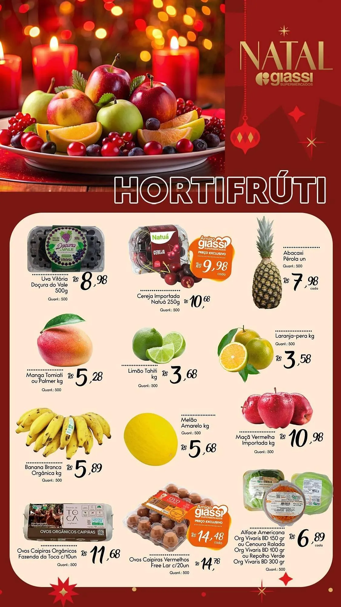 Encarte de Encarte Giassi Supermercados 21 de novembro até 4 de dezembro 2025 - Pagina 12