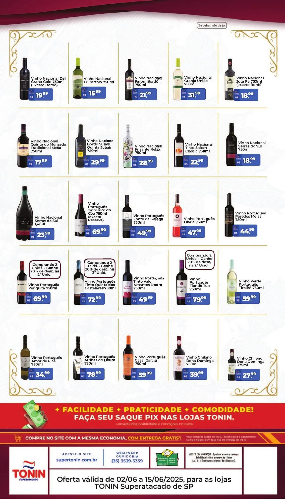 Encarte de Catálogo Tonin Superatacado 4 de junho até 15 de junho 2025 - Pagina 2